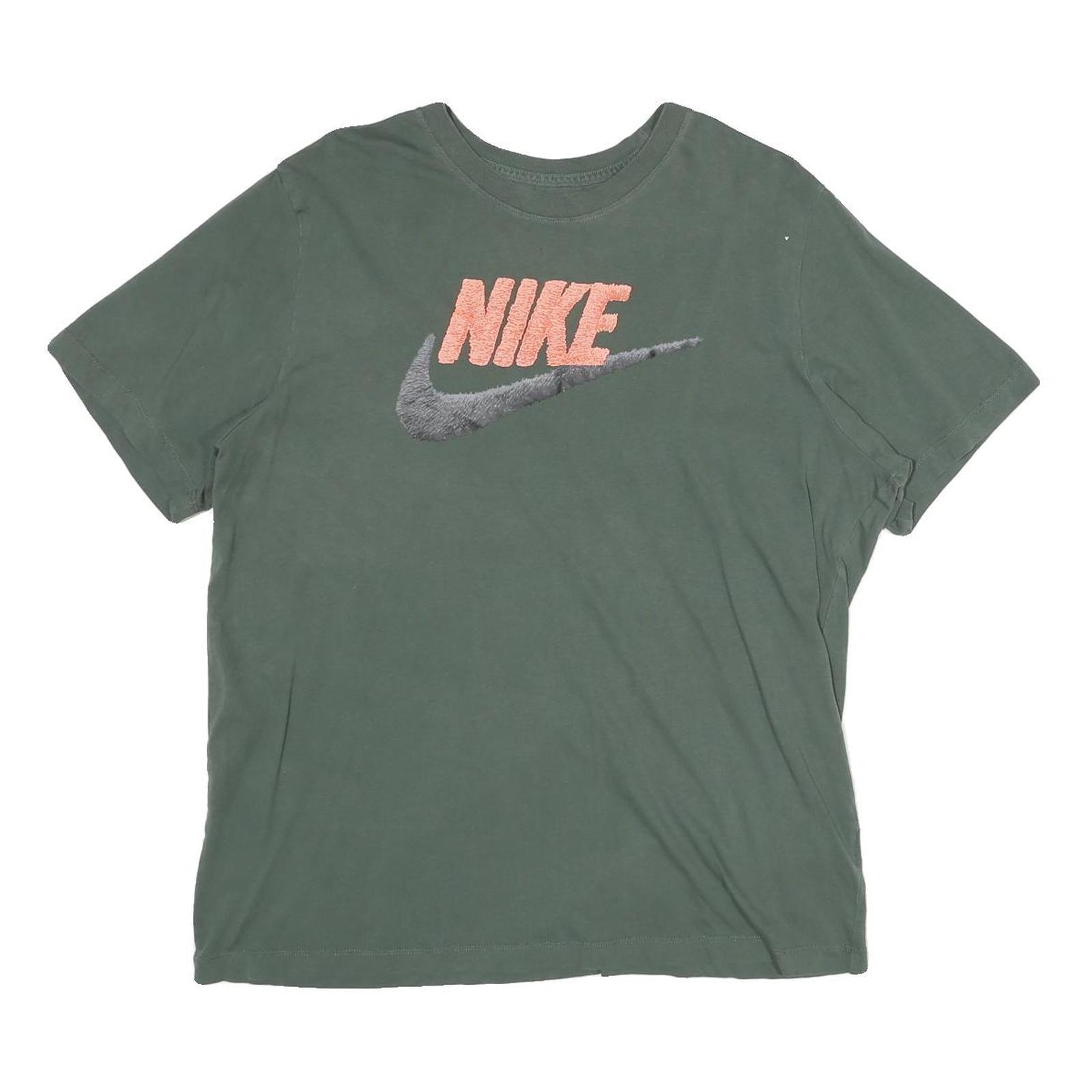 Buy NIKE Mens Green Crew Neck Short Sleeve Graphic T-Shirt L Casual Sportswear Refurbished - $19.49 NIKE Mens Green Crew Neck Short Sleeve Graphic T-Shirt L Casual Sportswear Refurbished - N/A refurbished available on Cerqular