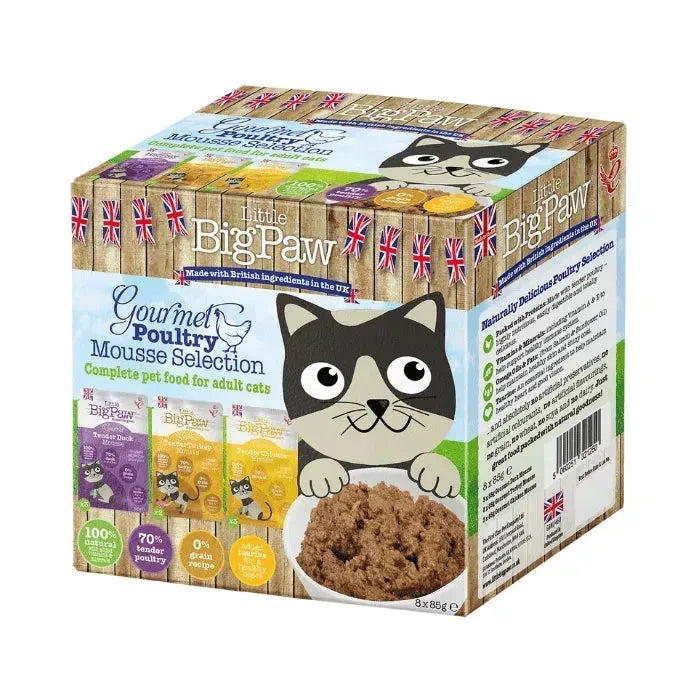 Gourmet Poultry Mousse Selection | Välj storlek: 1x8 Refurbished - Buddy Pet Foods refurbished available on Cerqular