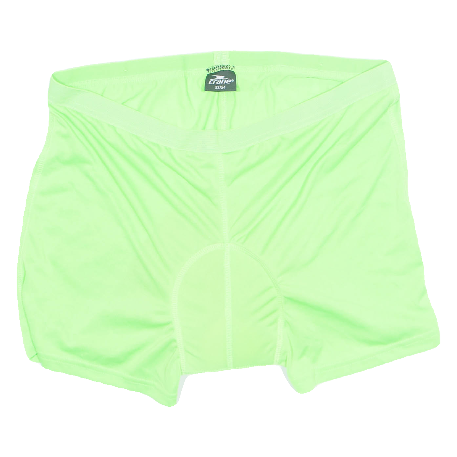 CRANE Stretch Neon Cycling Mens Sports Shorts Green 2XL W30 Refurbished - N/A refurbished available on Cerqular