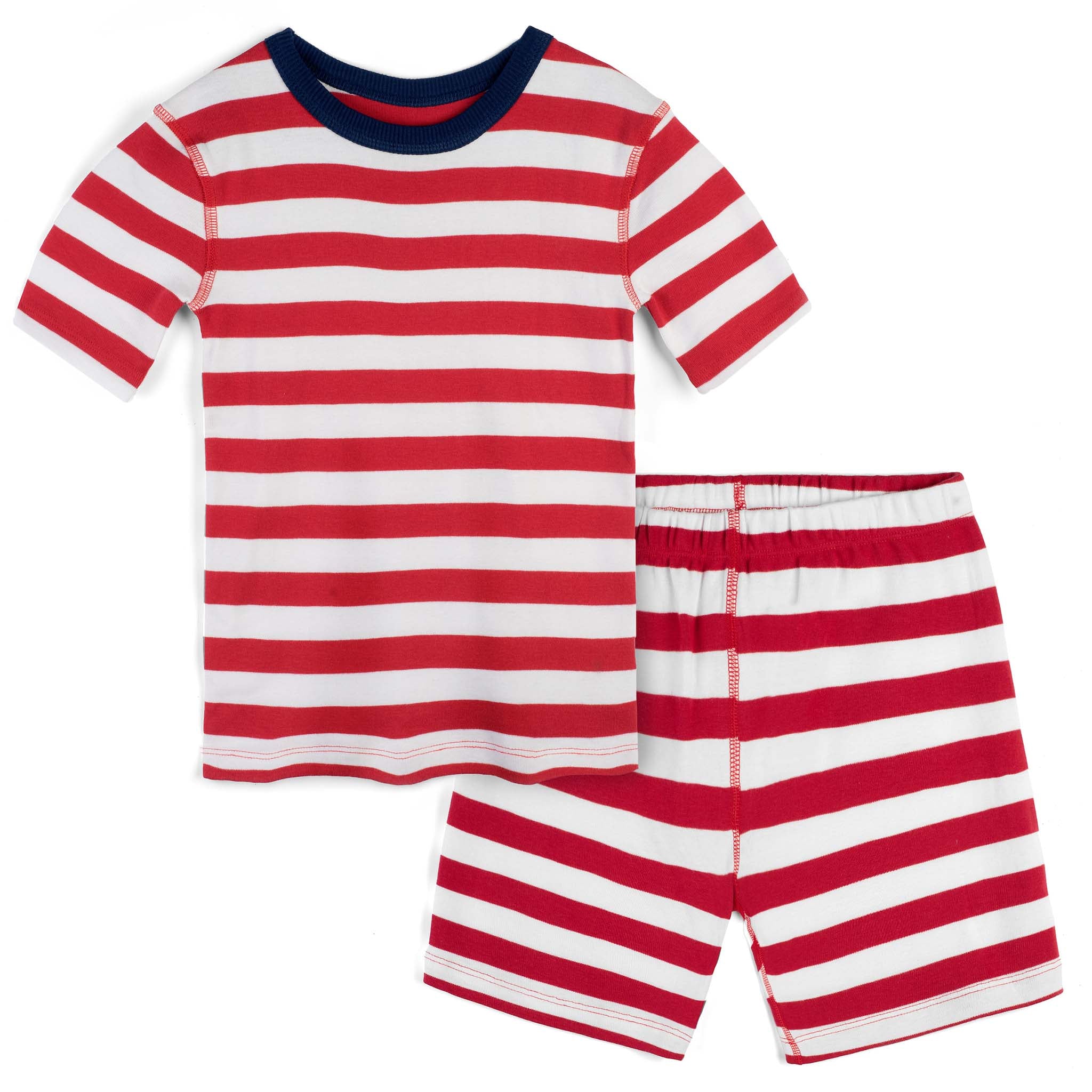 Buy 100% Organic Cotton Shortie Pajamas for Kids: Stripes - Final Sale | Color: Red Stripe | Size: 7 Refurbished - $20.50 100% Organic Cotton Shortie Pajamas for Kids: Stripes - Final Sale | Color: Red Stripe | Size: 7 Refurbished - N/A (Note: There is no well-known brand named "M refurbished available on Cerqular