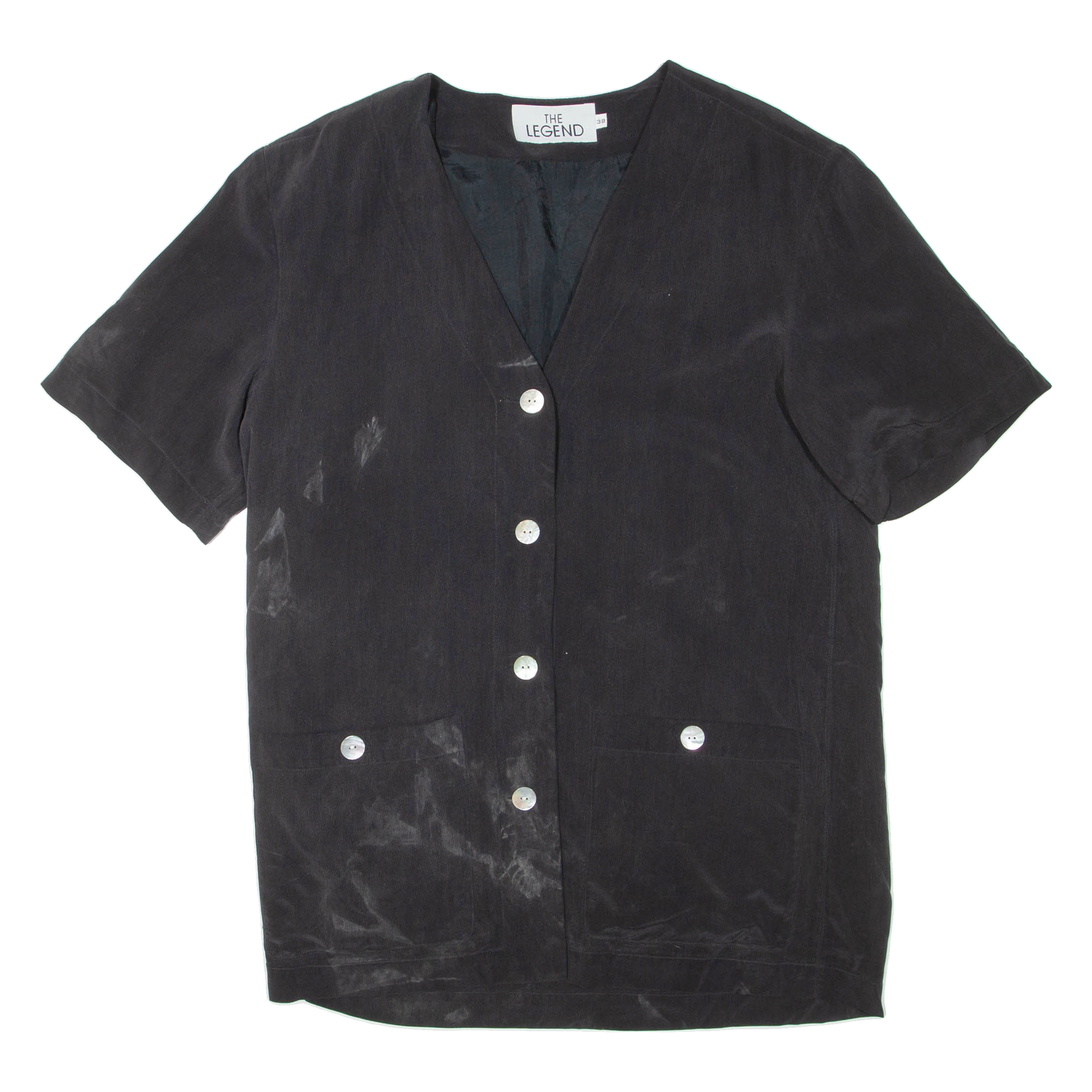 Buy THE LEGEND Womens Top Black V-Neck L Refurbished - $16.89 THE LEGEND Womens Top Black V-Neck L Refurbished - N/A refurbished available on Cerqular