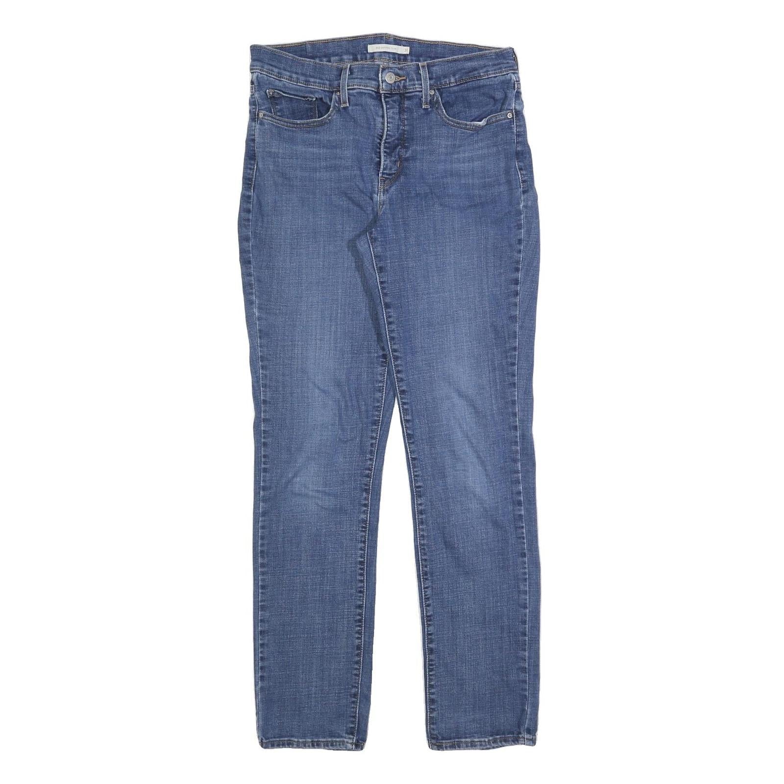 LEVI'S 312 Womens Jeans Blue Slim Straight Denim Medium W31 L32 Classic Fit Zip Refurbished - N/A refurbished available on Cerqular