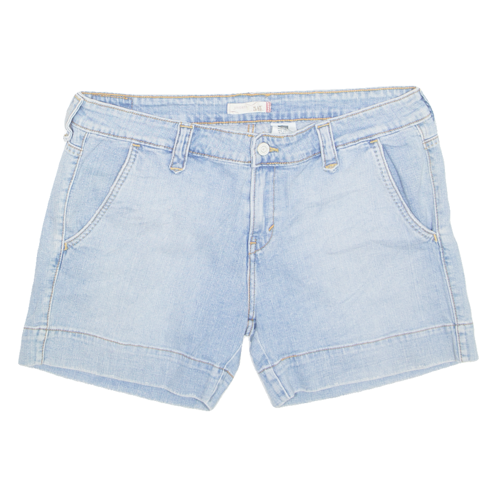 LEVI'S 545 Womens Denim Shorts Blue M W34 Refurbished - N/A refurbished available on Cerqular