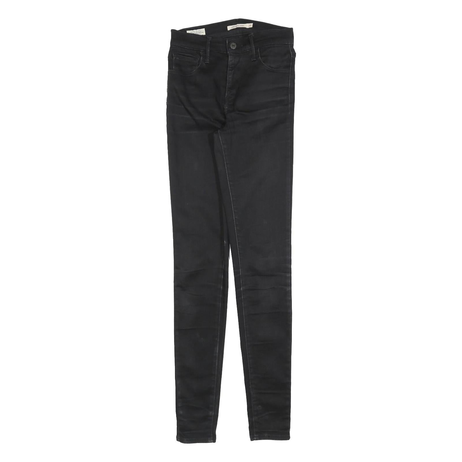 LEVI'S 720 Womens Jeans Black Slim Skinny Denim Medium W29 L32 Stretch Casual Refurbished - N/A refurbished available on Cerqular