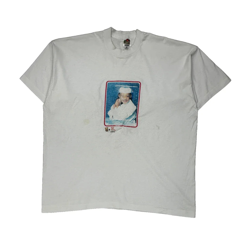 Buy Fruit Of The Loom Graphic T-Shirt - 2XL White Cotton Blend Refurbished - $44.21 Fruit Of The Loom Graphic T-Shirt - 2XL White Cotton Blend Refurbished - Thrifted (note: this is a term often used to describe second- refurbished available on Cerqular