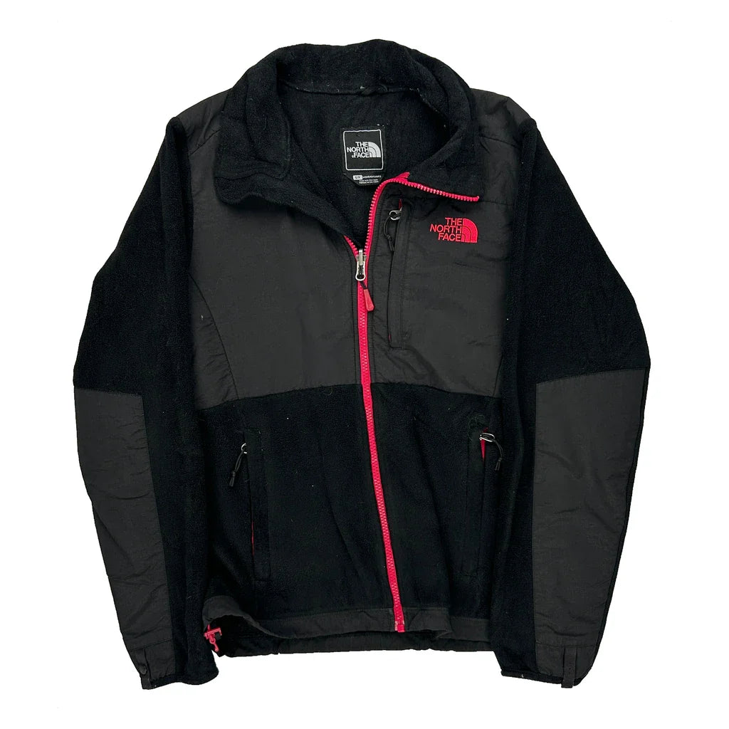 The North Face Fleece Jacket - Small Black Polyester Refurbished - Thrifted (note: this is a term often used to describe second- refurbished available on Cerqular