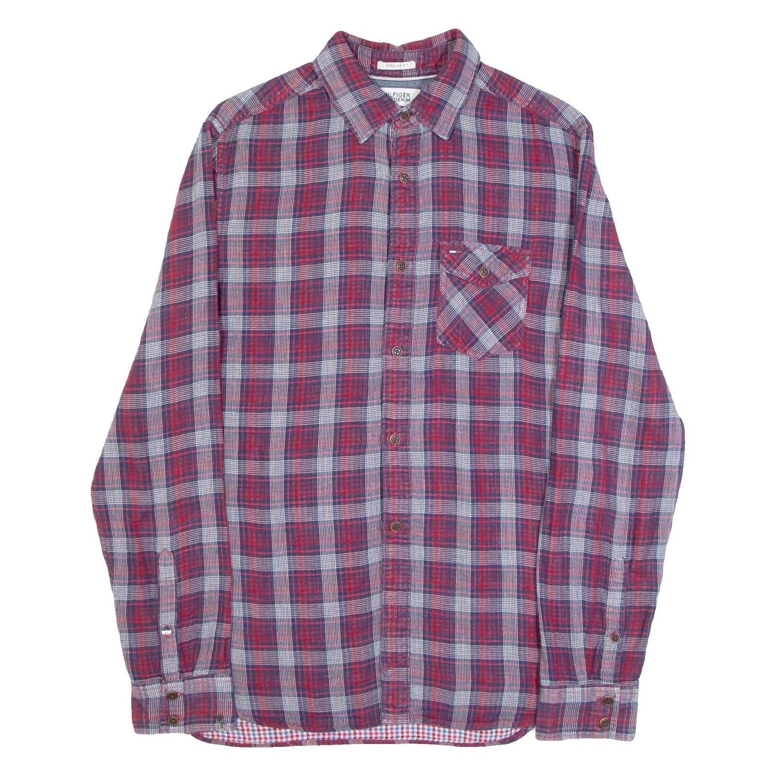Buy TOMMY HILFIGER DENIM Soft Touch Mens Shirt Red Plaid Long Sleeve S Refurbished - $17.15 TOMMY HILFIGER DENIM Soft Touch Mens Shirt Red Plaid Long Sleeve S Refurbished - N/A refurbished available on Cerqular