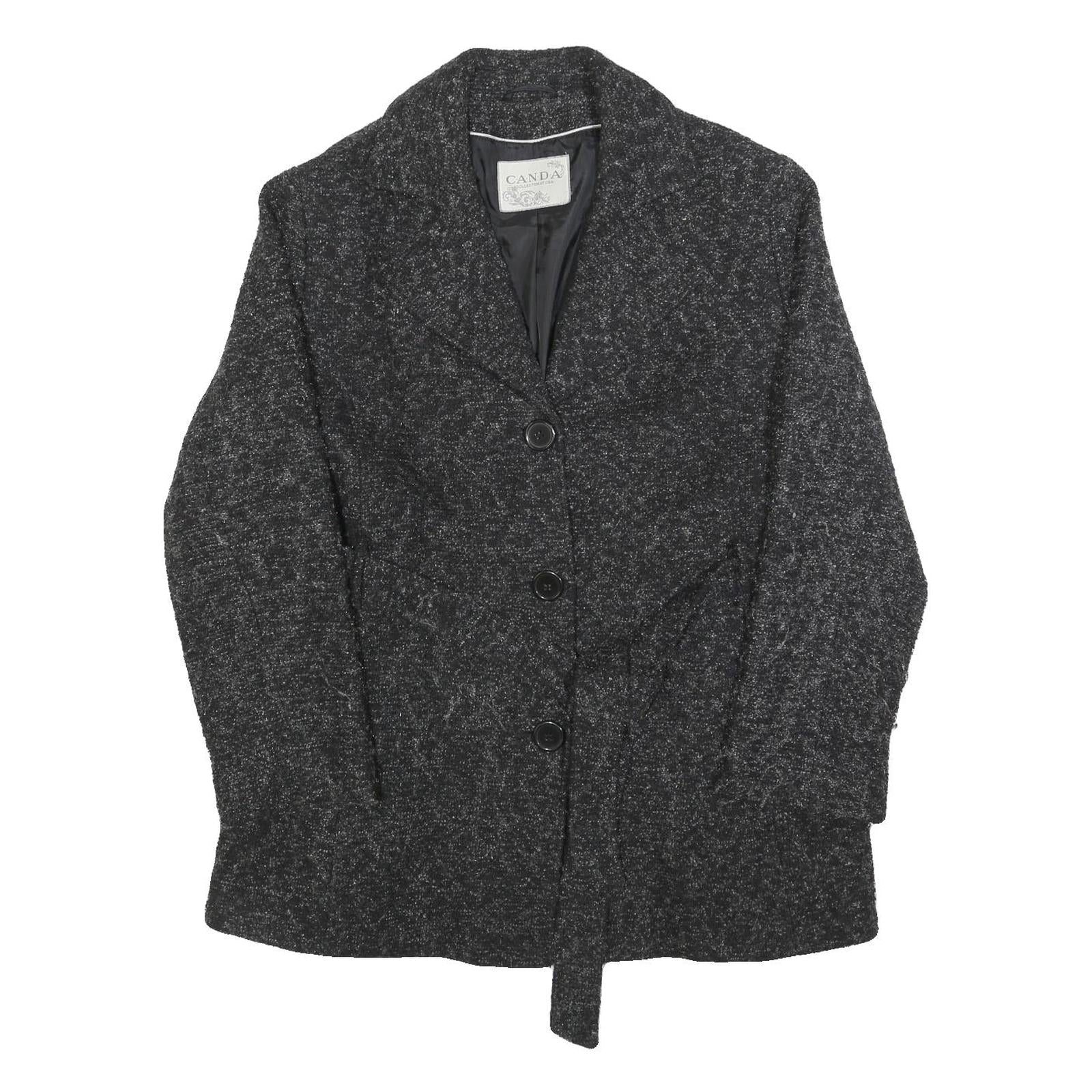Buy CANDA Womens Black & Grey Button Jacket L Polyester Blend Classic Chic Refurbished - $48.09 CANDA Womens Black & Grey Button Jacket L Polyester Blend Classic Chic Refurbished - N/A refurbished available on Cerqular