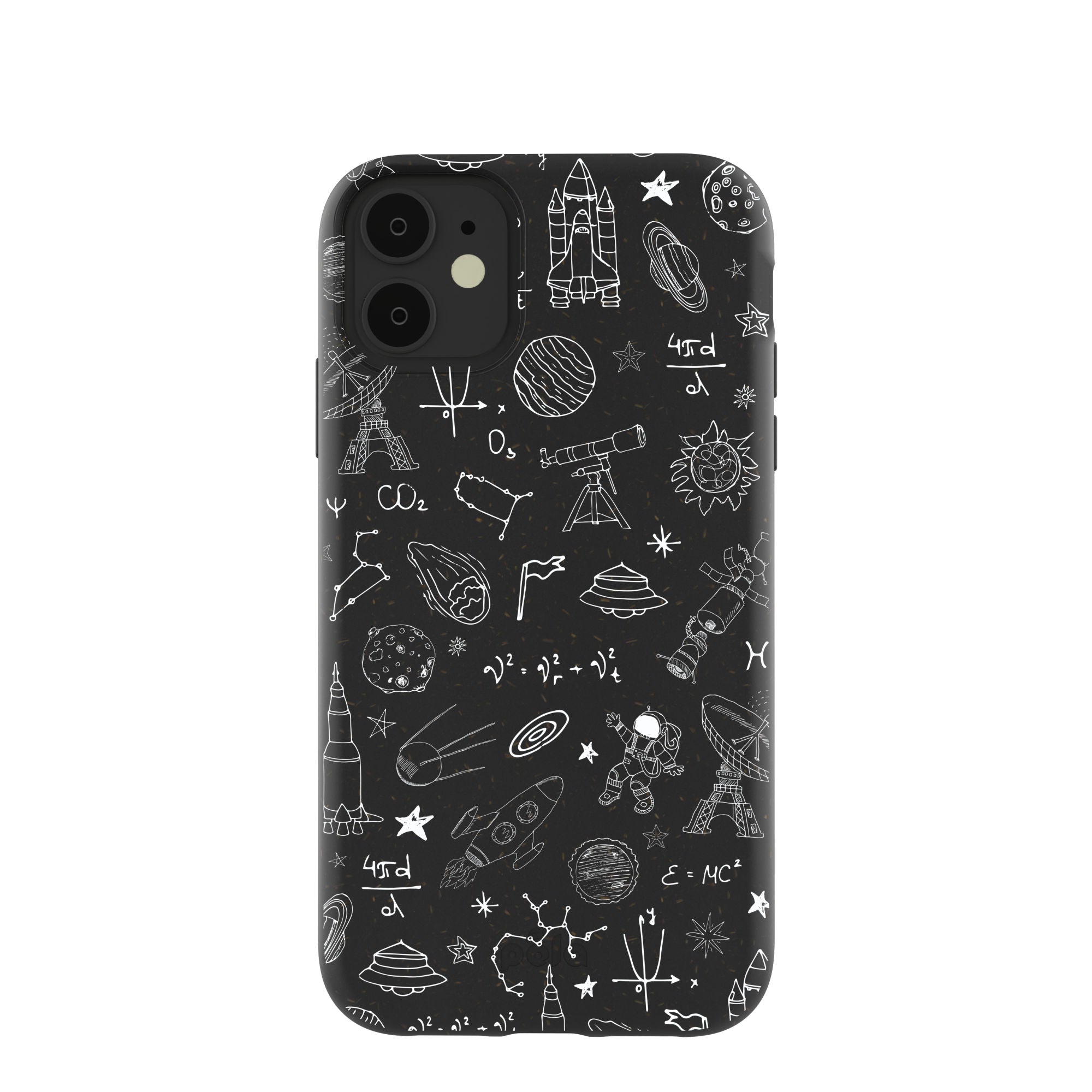 Black Astronomy iPhone 11 Case Refurbished - Pela Case refurbished available on Cerqular