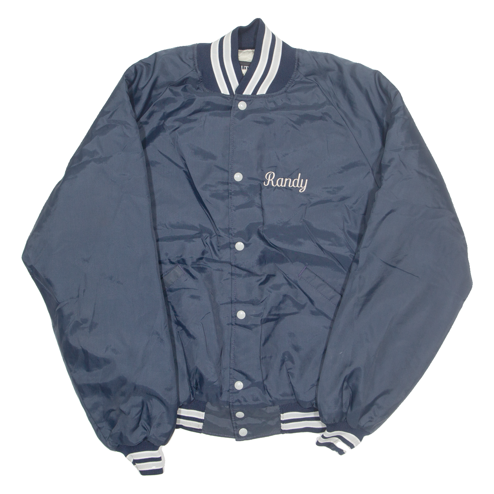 BUTWIN Mens Varsity Jacket Blue L Refurbished - N/A refurbished available on Cerqular