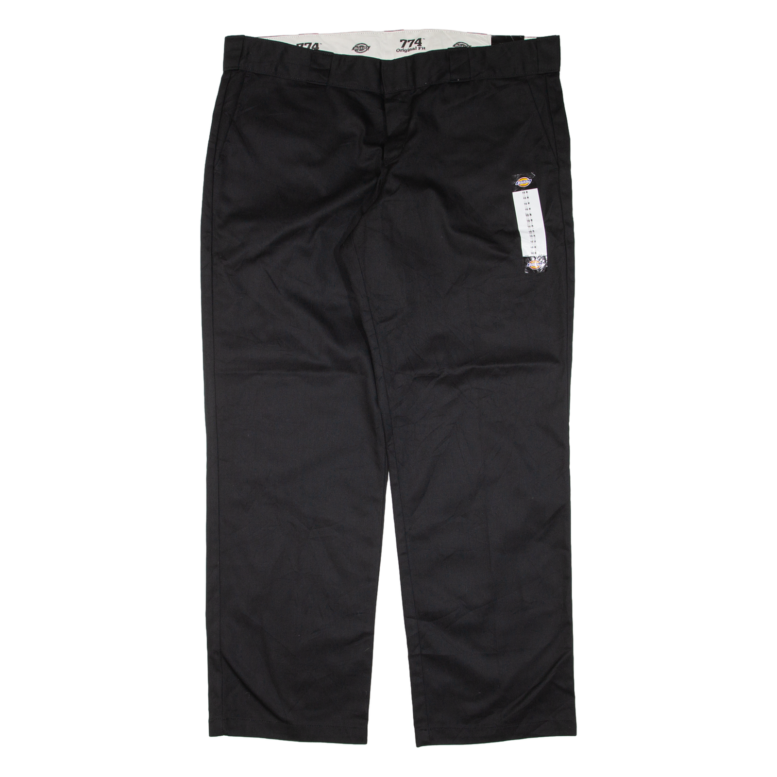 DICKIES 774 Workwear Womens Trousers Black Regular Straight W40 L31 Refurbished - N/A refurbished available on Cerqular