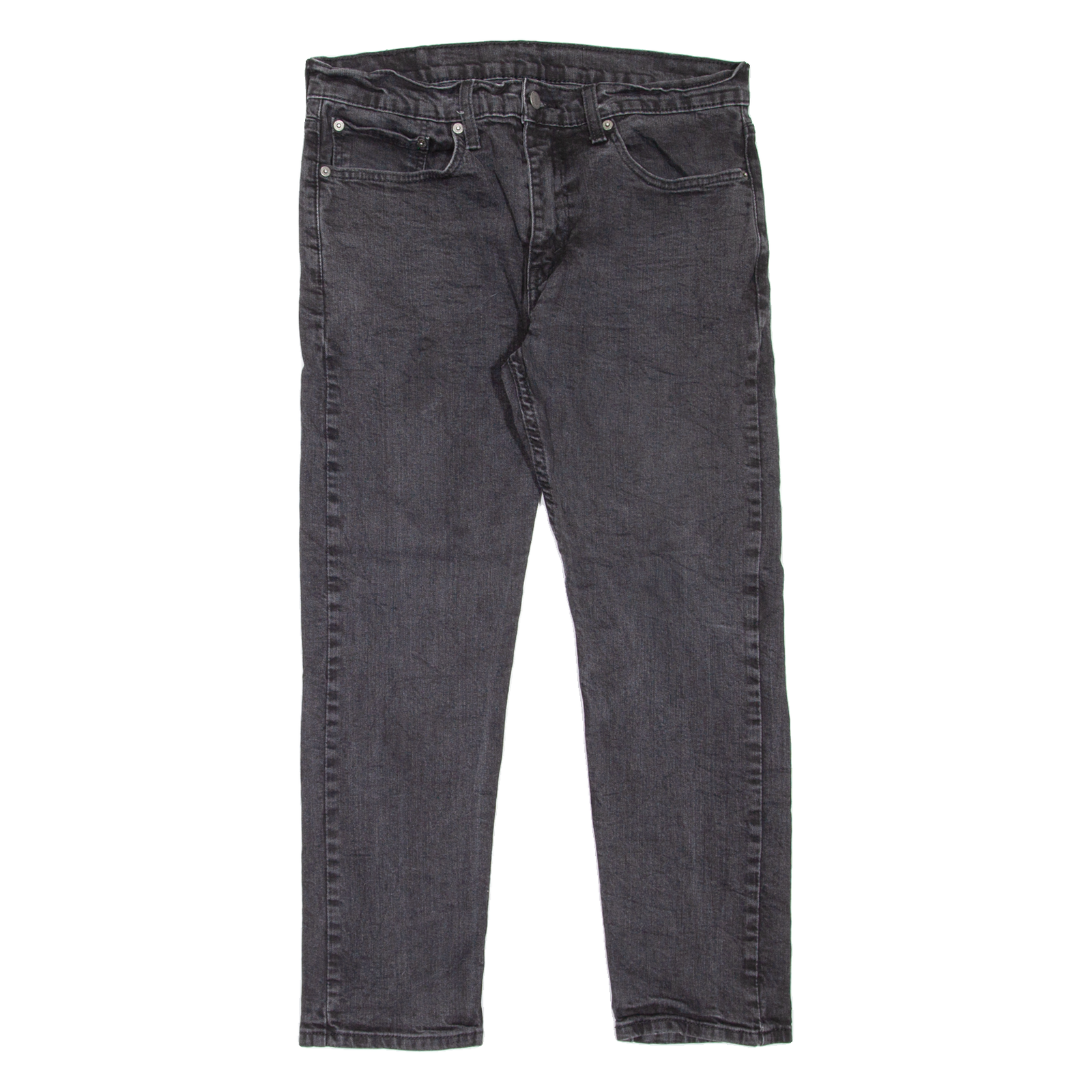 LEVI'S 502 Jeans Mens Grey Regular Tapered W34 L26 Refurbished - N/A refurbished available on Cerqular