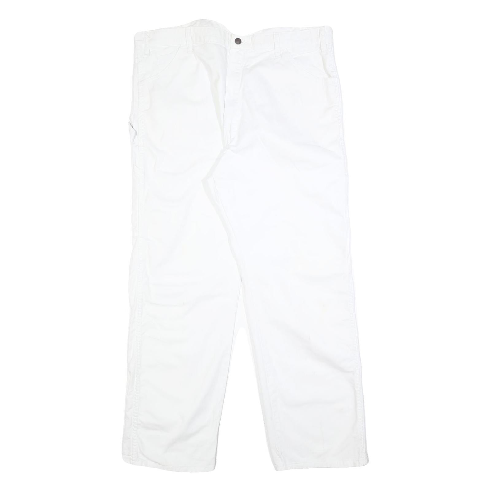 Buy DICKIES Mens Cotton White Relaxed Straight Trousers W38 L32 Workwear Utility Refurbished - $37.69 DICKIES Mens Cotton White Relaxed Straight Trousers W38 L32 Workwear Utility Refurbished - N/A refurbished available on Cerqular