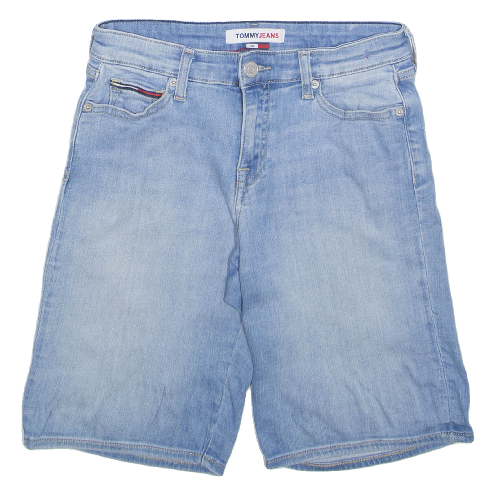 Buy TOMMY HILFIGER Mens Denim Shorts Blue M W26 Refurbished - $28.59 TOMMY HILFIGER Mens Denim Shorts Blue M W26 Refurbished - N/A refurbished available on Cerqular