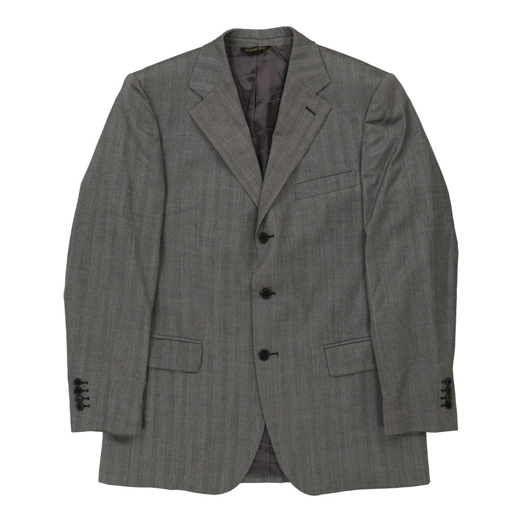 Ermenegildo Zegna Blazer - Medium Grey Wool Blend Refurbished - Thrifted (note: this is a term often used to describe second- refurbished available on Cerqular
