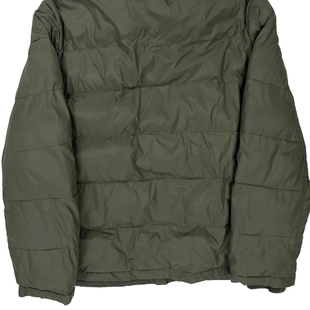 Tommy Hilfiger Puffer - XL Green Polyester Refurbished - Thrifted (note: this is a term often used to describe second- refurbished available on Cerqular