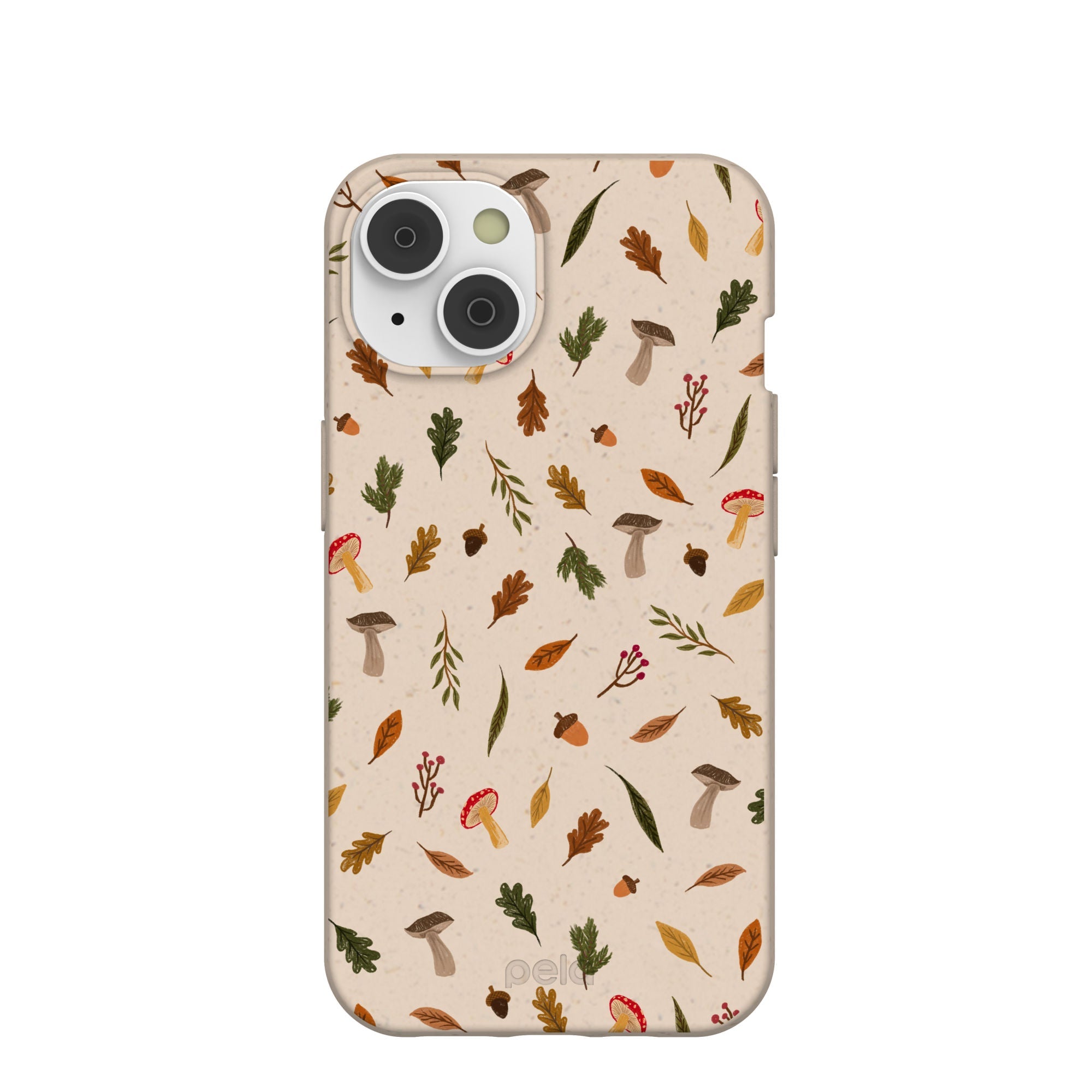 Seashell Woodland Harvest iPhone 14/16e Case Refurbished - Pela Case refurbished available on Cerqular