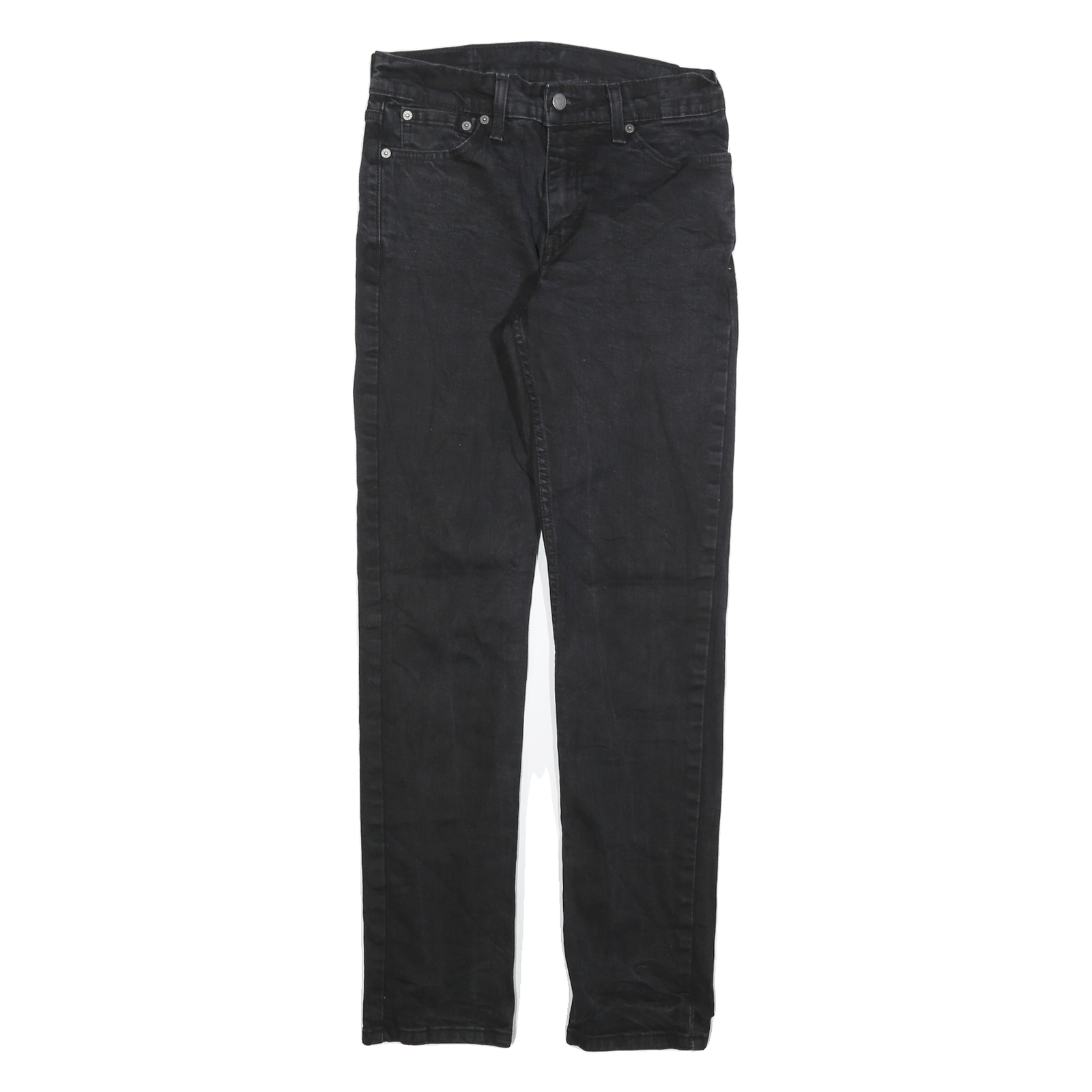 LEVI'S 511 Slim Mens Jeans Black Slim Skinny Denim Medium W30 L32 Zip Refurbished - N/A refurbished available on Cerqular