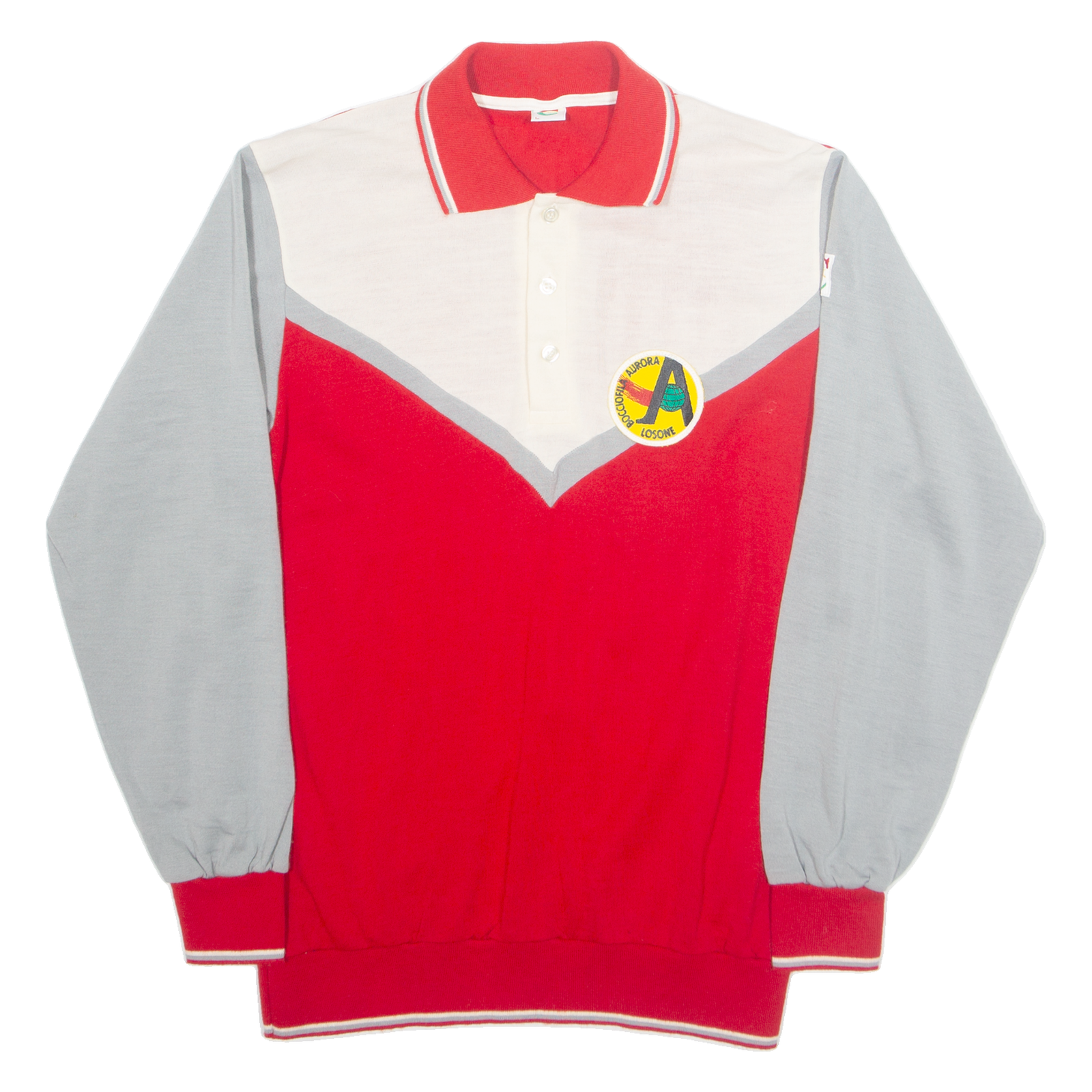 CANEVA Mens Sweatshirt Red Collared L Refurbished - N/A refurbished available on Cerqular