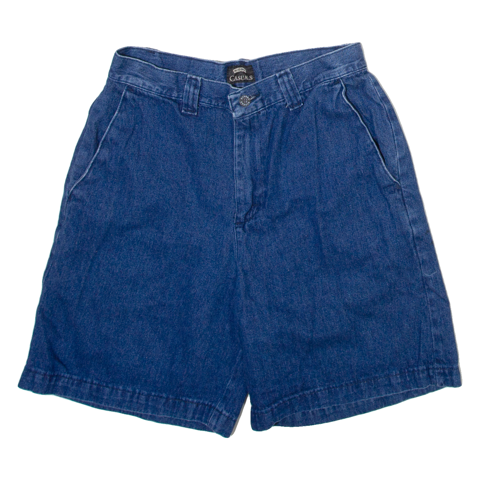RIDERS CASUAL Womens Denim Shorts Blue Relaxed XS W26 Refurbished - N/A refurbished available on Cerqular