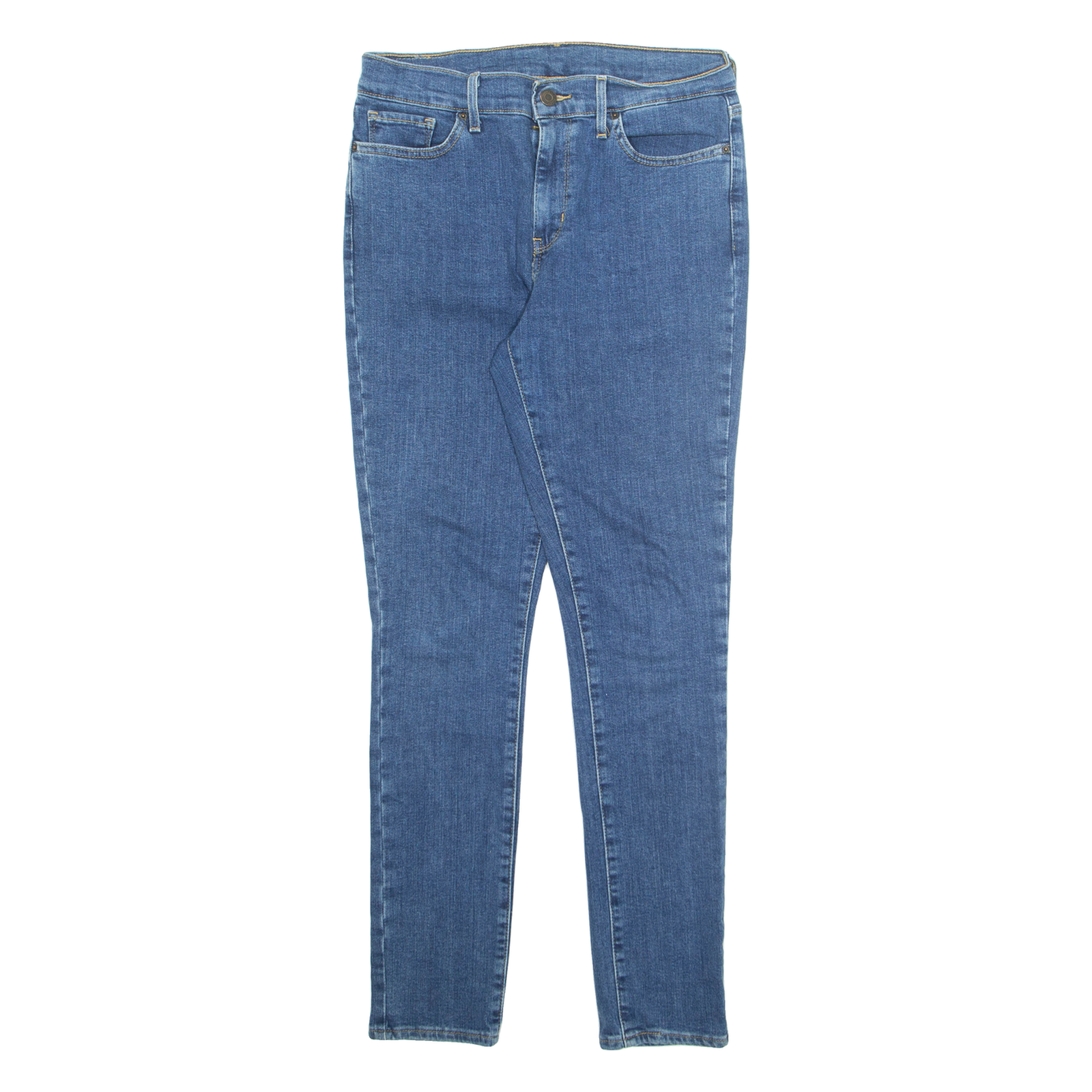 LEVI'S Womens Jeans Blue Regular Tapered W29 L30 Refurbished - N/A refurbished available on Cerqular
