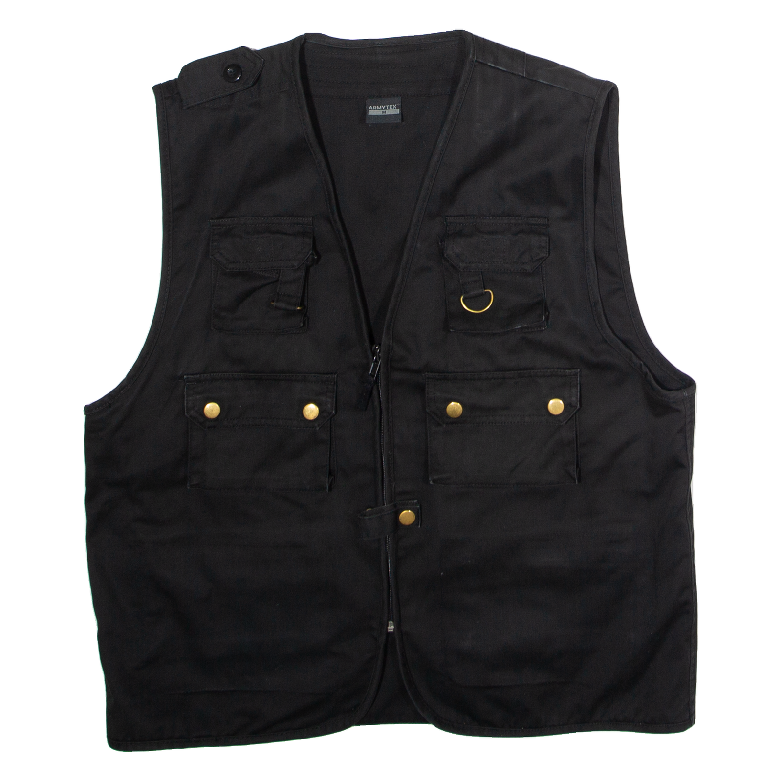 ARMYTEX Utility Mens Gilet Black Twill M Refurbished - N/A refurbished available on Cerqular
