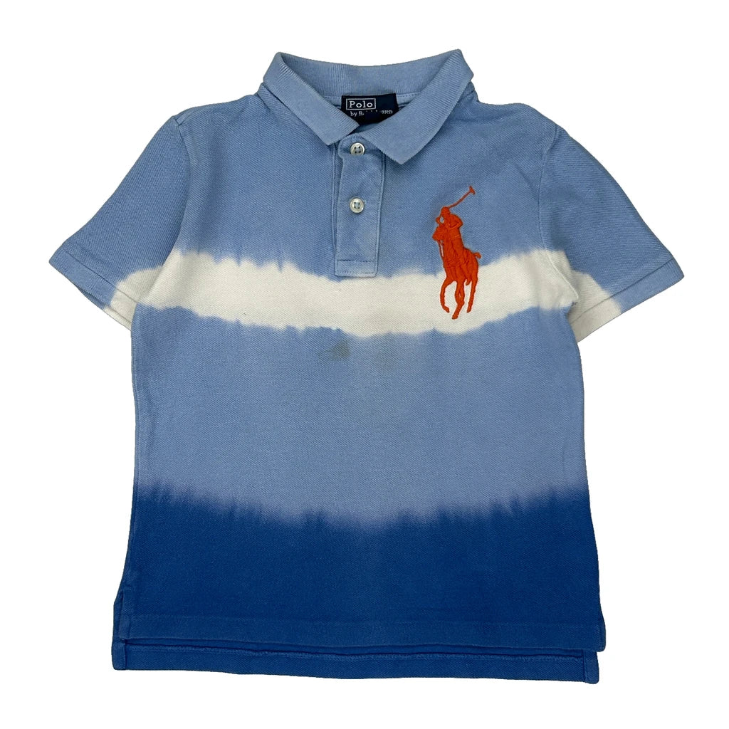 Buy Age 5 Polo By Ralph Lauren Striped Polo Shirt - XS Blue Cotton Refurbished - $14.06 Age 5 Polo By Ralph Lauren Striped Polo Shirt - XS Blue Cotton Refurbished - Thrifted (note: this is a term often used to describe second- refurbished available on Cerqular