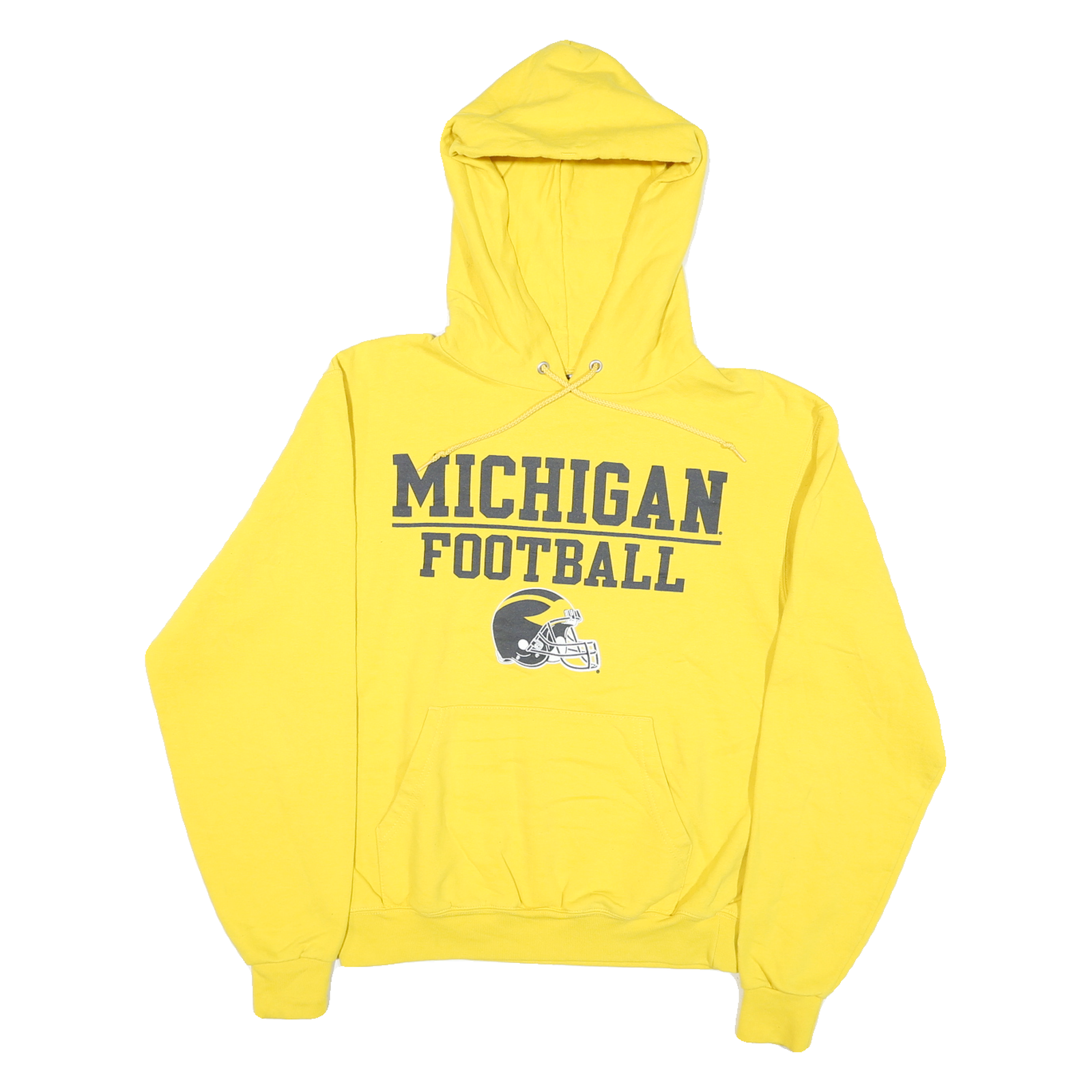 Buy CHAMPION Mens Yellow Michigan Football Pullover Hoodie S Cotton Blend Refurbished - $32.49 CHAMPION Mens Yellow Michigan Football Pullover Hoodie S Cotton Blend Refurbished - N/A refurbished available on Cerqular