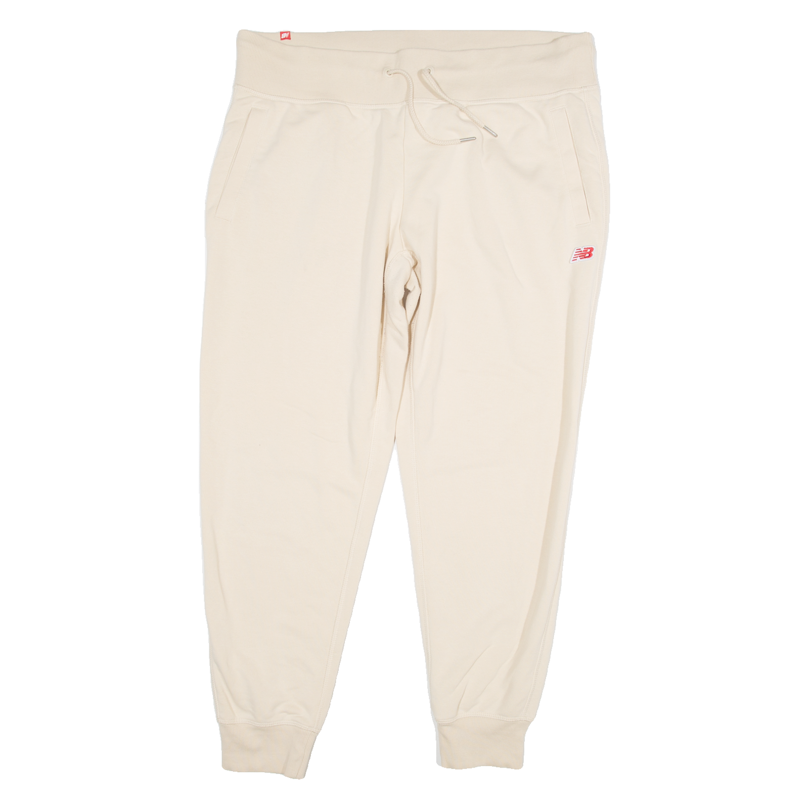 NEW BALANCE Womens Joggers Beige Tapered XL W40 L28 Refurbished - N/A refurbished available on Cerqular