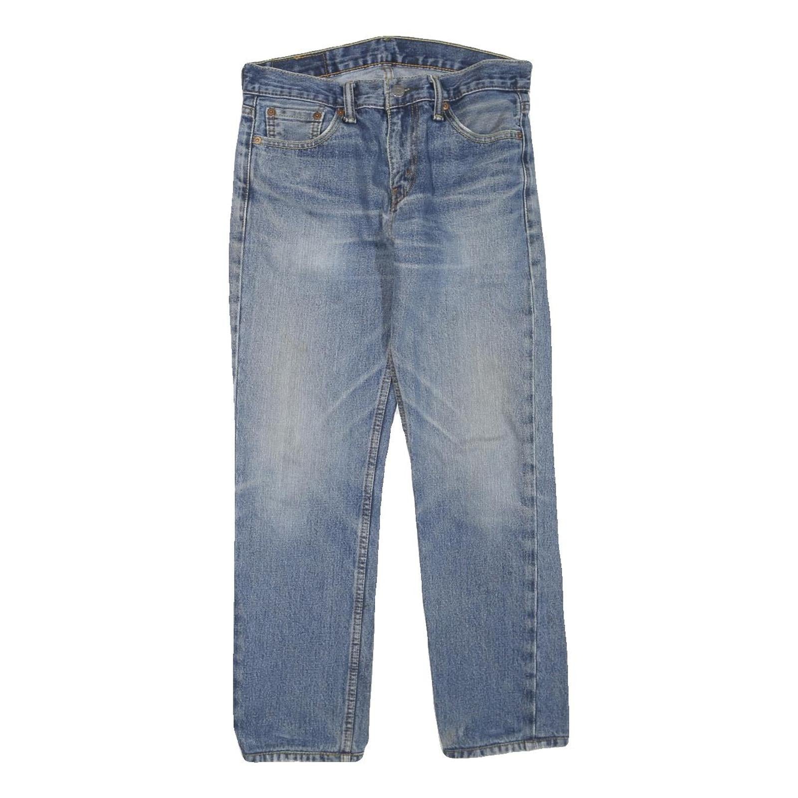 LEVI'S 511 Slim Womens Jeans Blue Regular Slim Denim Medium W32 L27 Classic Fit Refurbished - N/A refurbished available on Cerqular