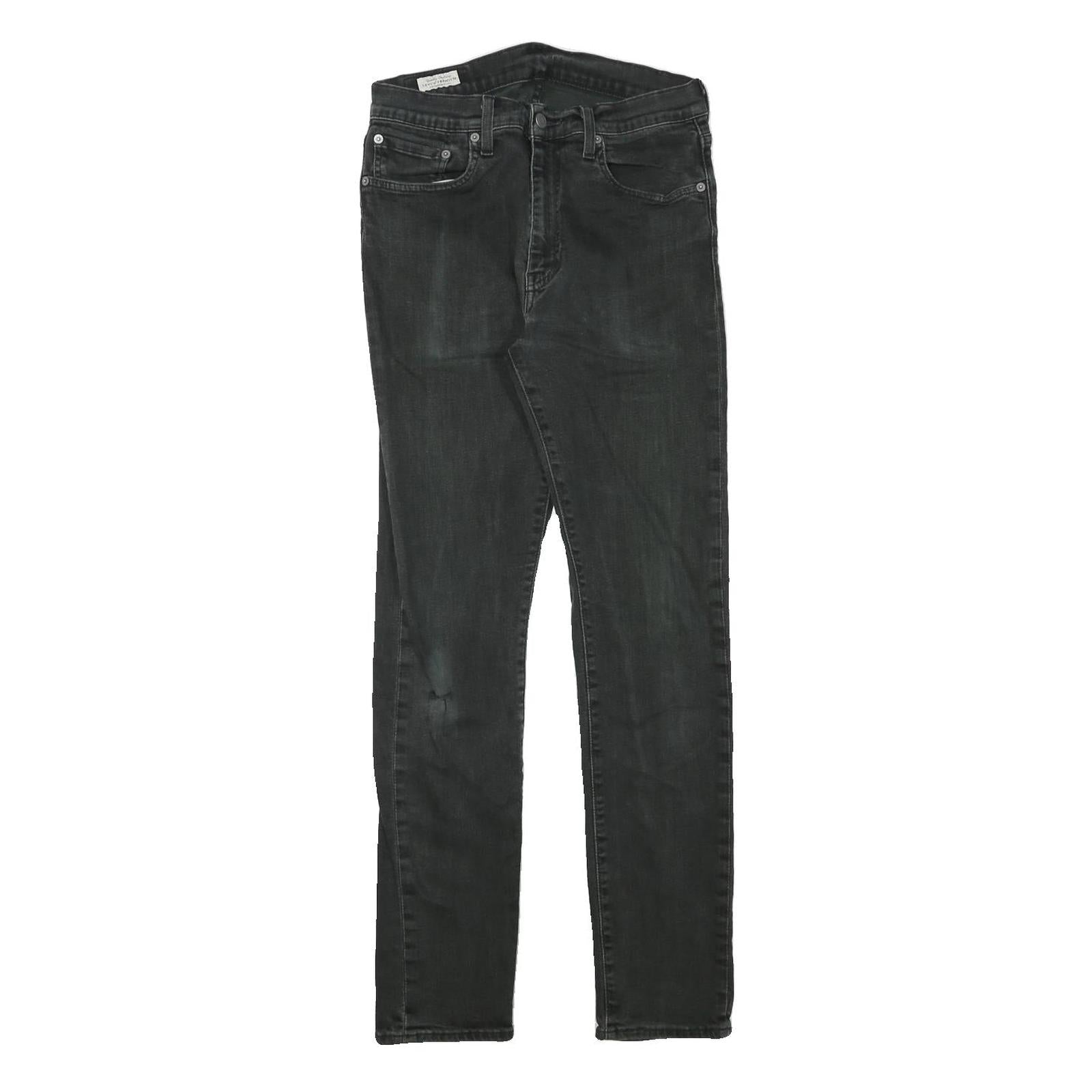 LEVI'S Mens Jeans Black Slim Skinny Denim Medium W28 L30 Stylish Comfort Refurbished - N/A refurbished available on Cerqular