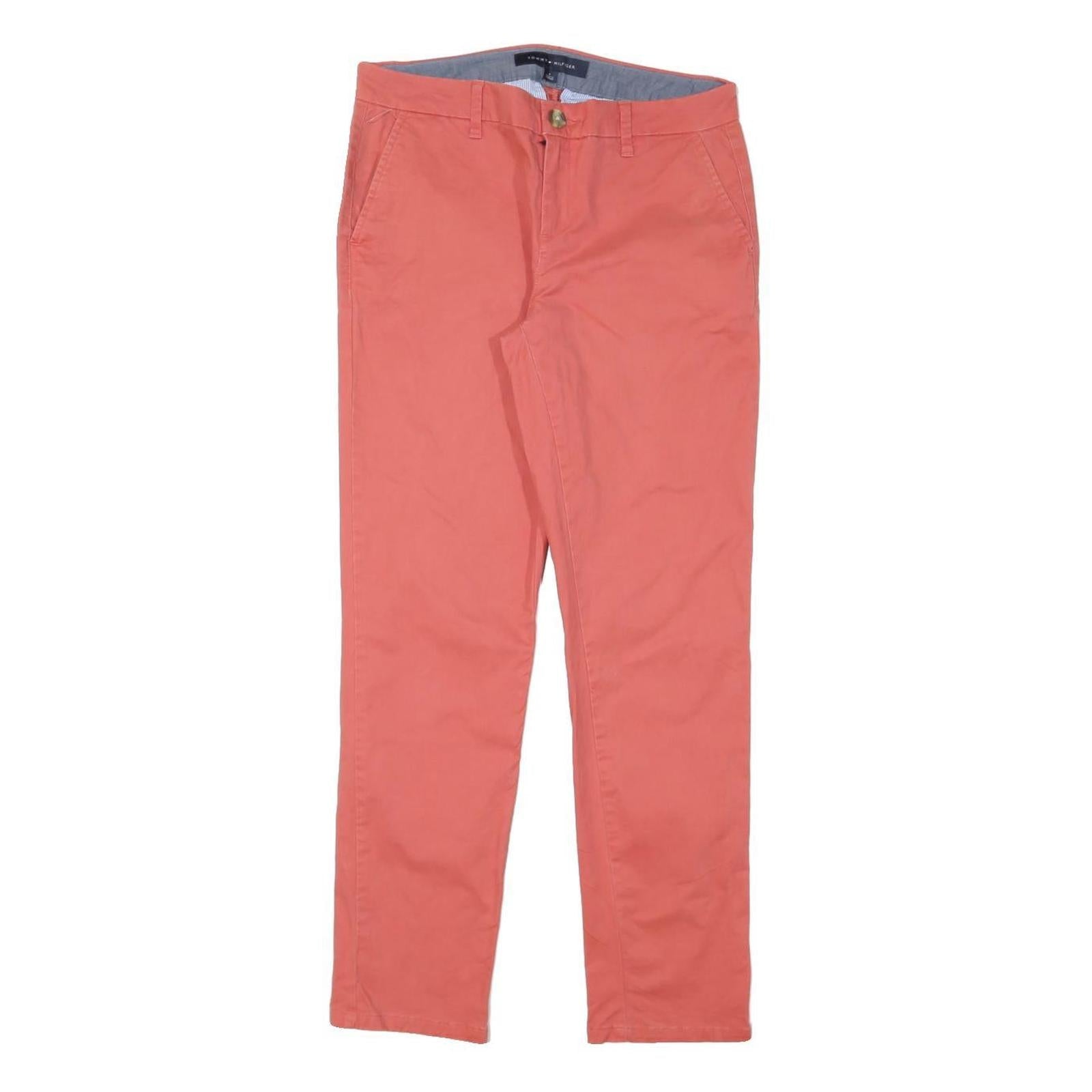 Buy TOMMY HILFIGER Womens Cotton Blend Coral Slim Skinny Trousers W29 L28 Refurbished - $41.59 TOMMY HILFIGER Womens Cotton Blend Coral Slim Skinny Trousers W29 L28 Refurbished - N/A refurbished available on Cerqular