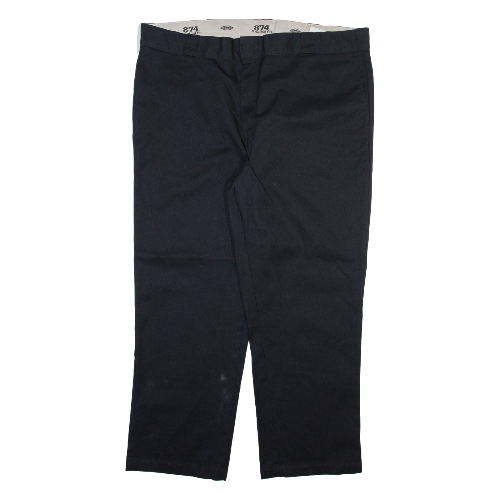 DICKIES 874 Workwear Mens Trousers Black Regular Straight W41 L28 Refurbished - N/A refurbished available on Cerqular