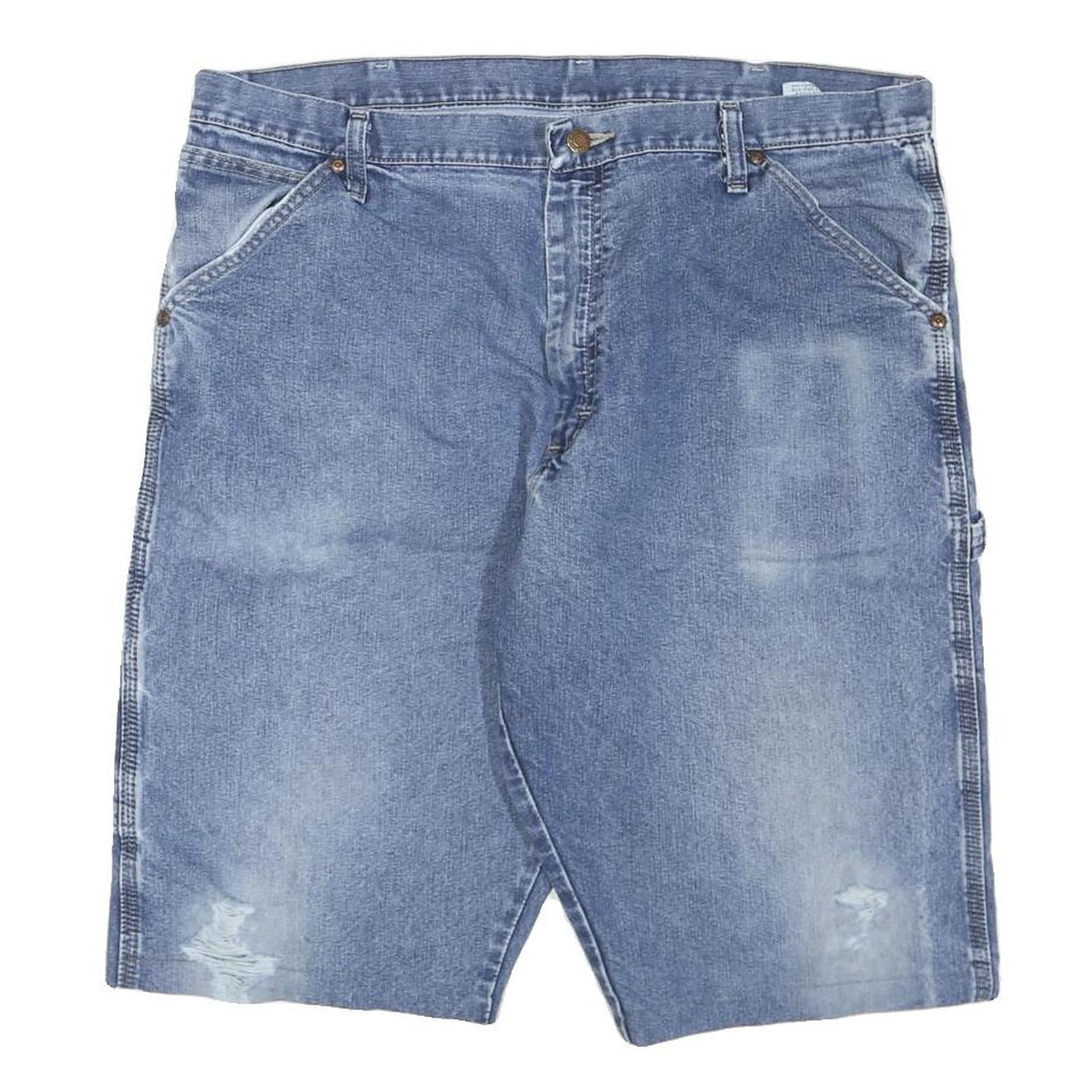 Buy WRANGLER Mens Denim Blue Carpenter Style Size L W38 Cotton Blend Shorts Refurbished - $25.99 WRANGLER Mens Denim Blue Carpenter Style Size L W38 Cotton Blend Shorts Refurbished - N/A refurbished available on Cerqular