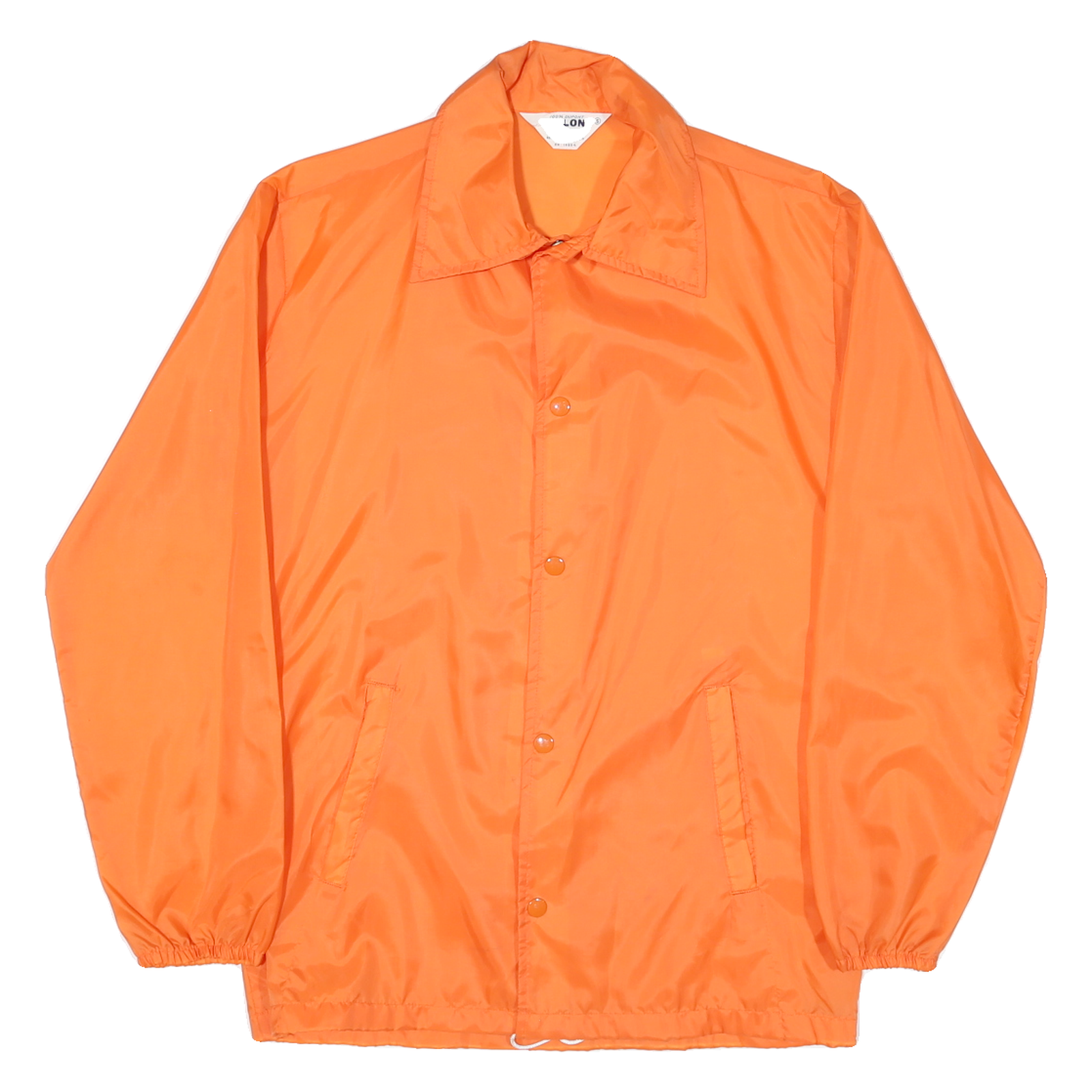 Buy Womens Orange Nylon Button Jacket S Plain Lightweight Casual Outerwear Refurbished - $37.69 Womens Orange Nylon Button Jacket S Plain Lightweight Casual Outerwear Refurbished - N/A refurbished available on Cerqular