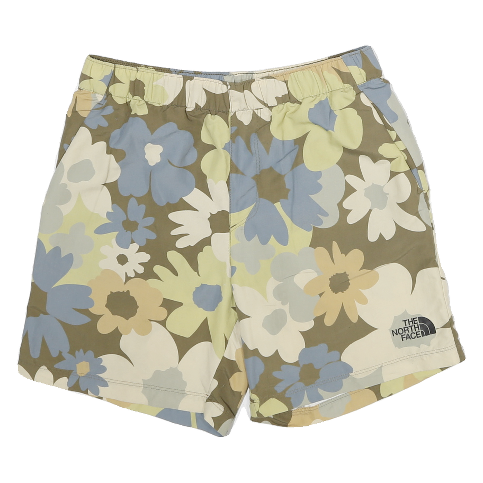 THE NORTH FACE Mens Shorts Blue Beige Floral Print S W30 Summer Casual Refurbished - N/A refurbished available on Cerqular