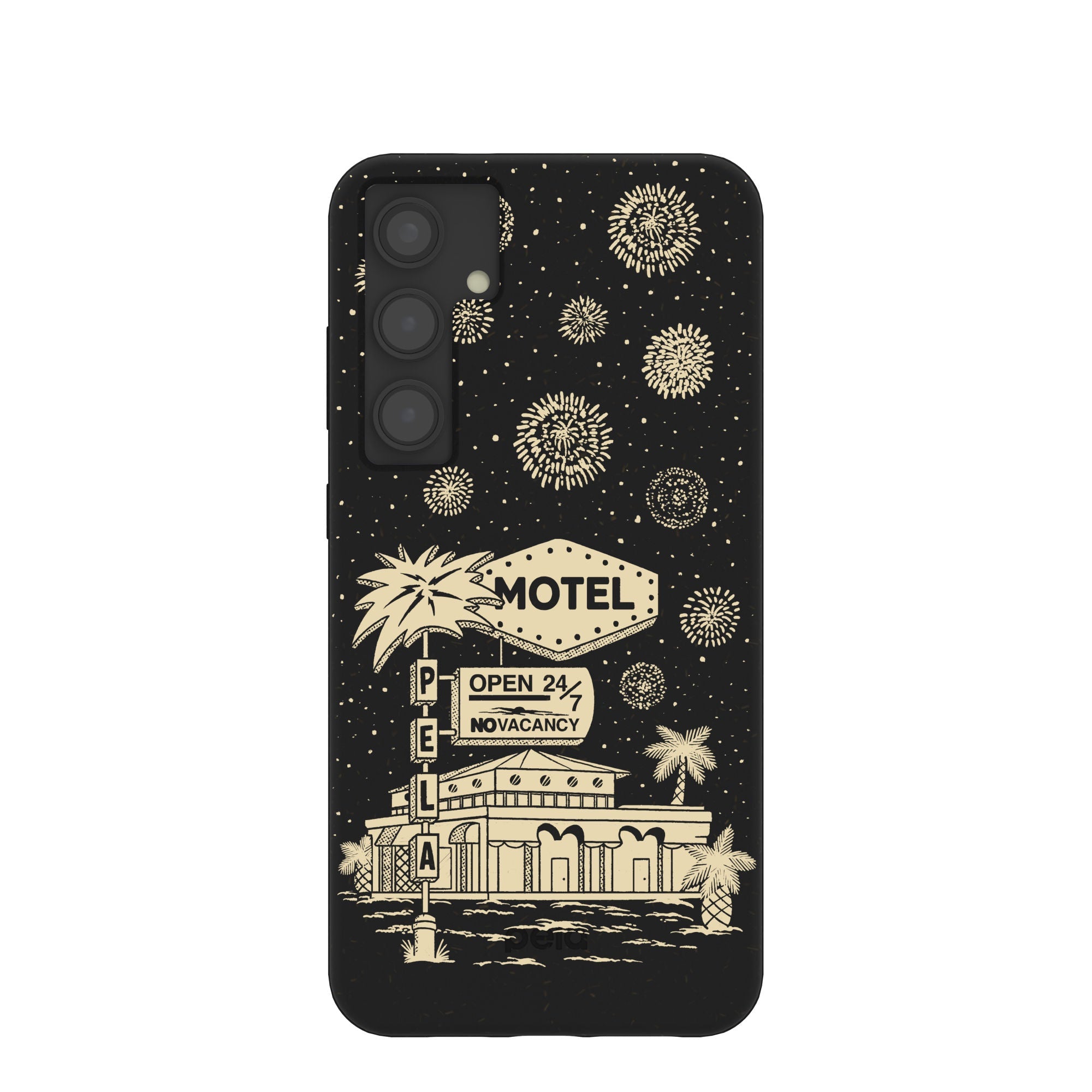 Black Motel Pela Samsung Galaxy S24+(Plus) Case Refurbished - Pela Case refurbished available on Cerqular