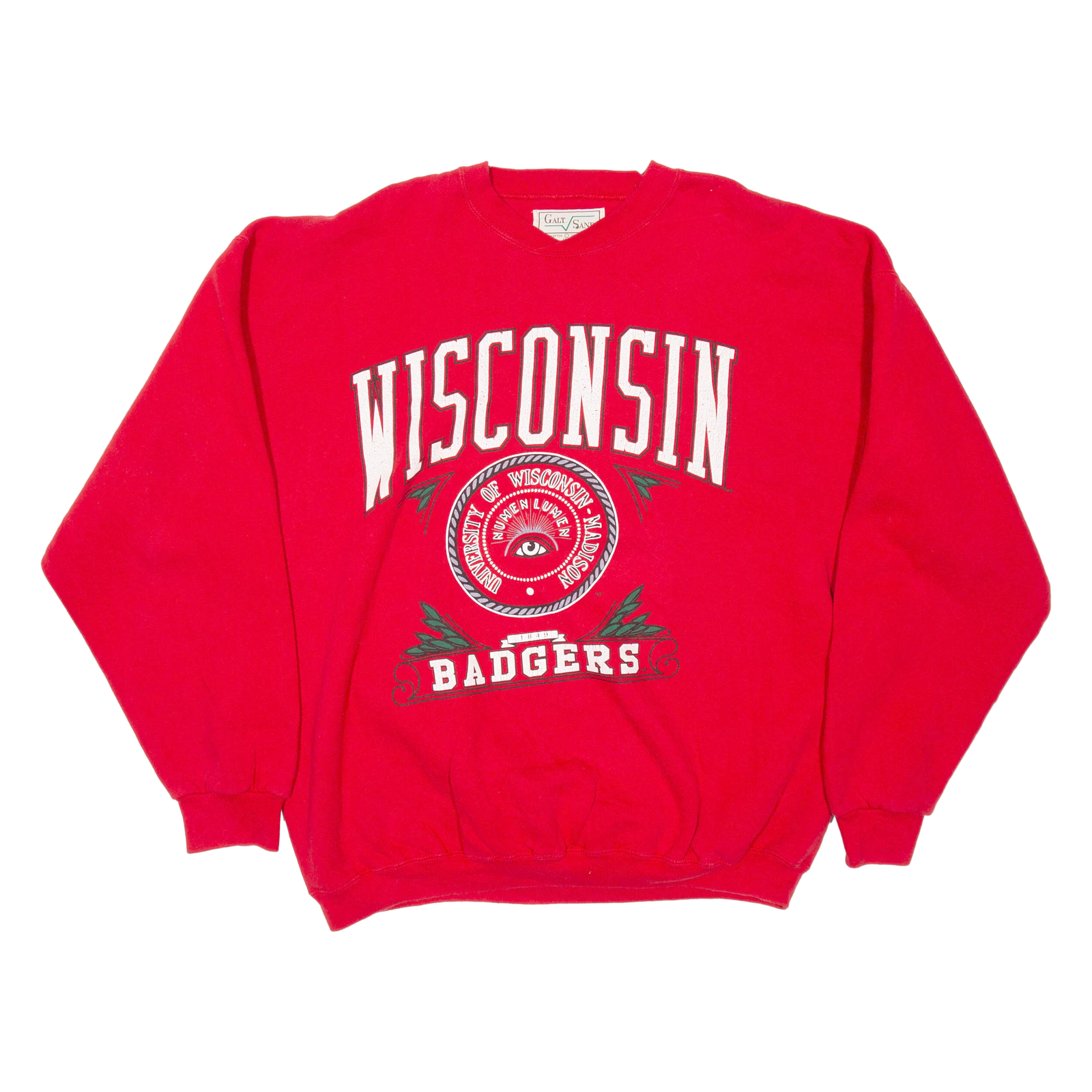GALT SAND Wisconsin Badgers Mens Sweatshirt Red USA L Refurbished - N/A refurbished available on Cerqular