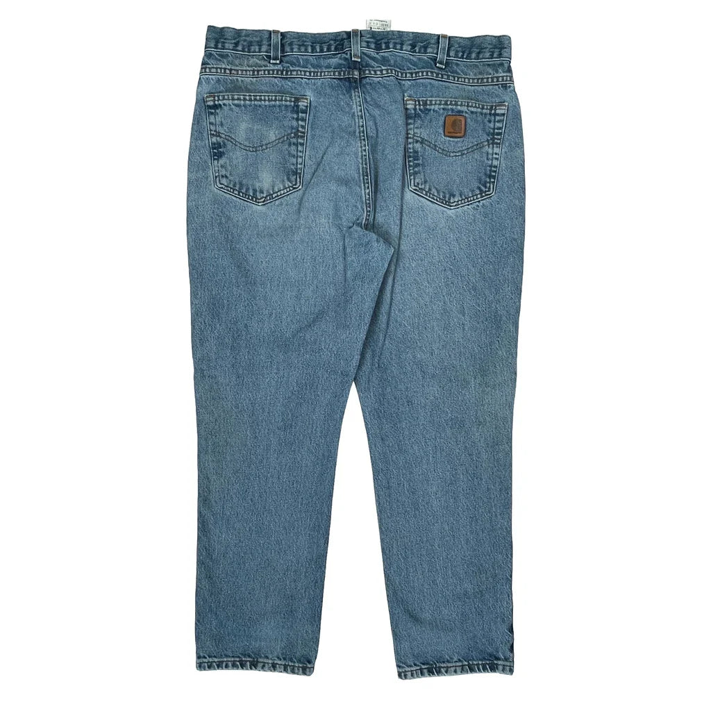 Carhartt Jeans - 38W 28L Blue Denim Refurbished - Thrifted (note: this is a term often used to describe second- refurbished available on Cerqular