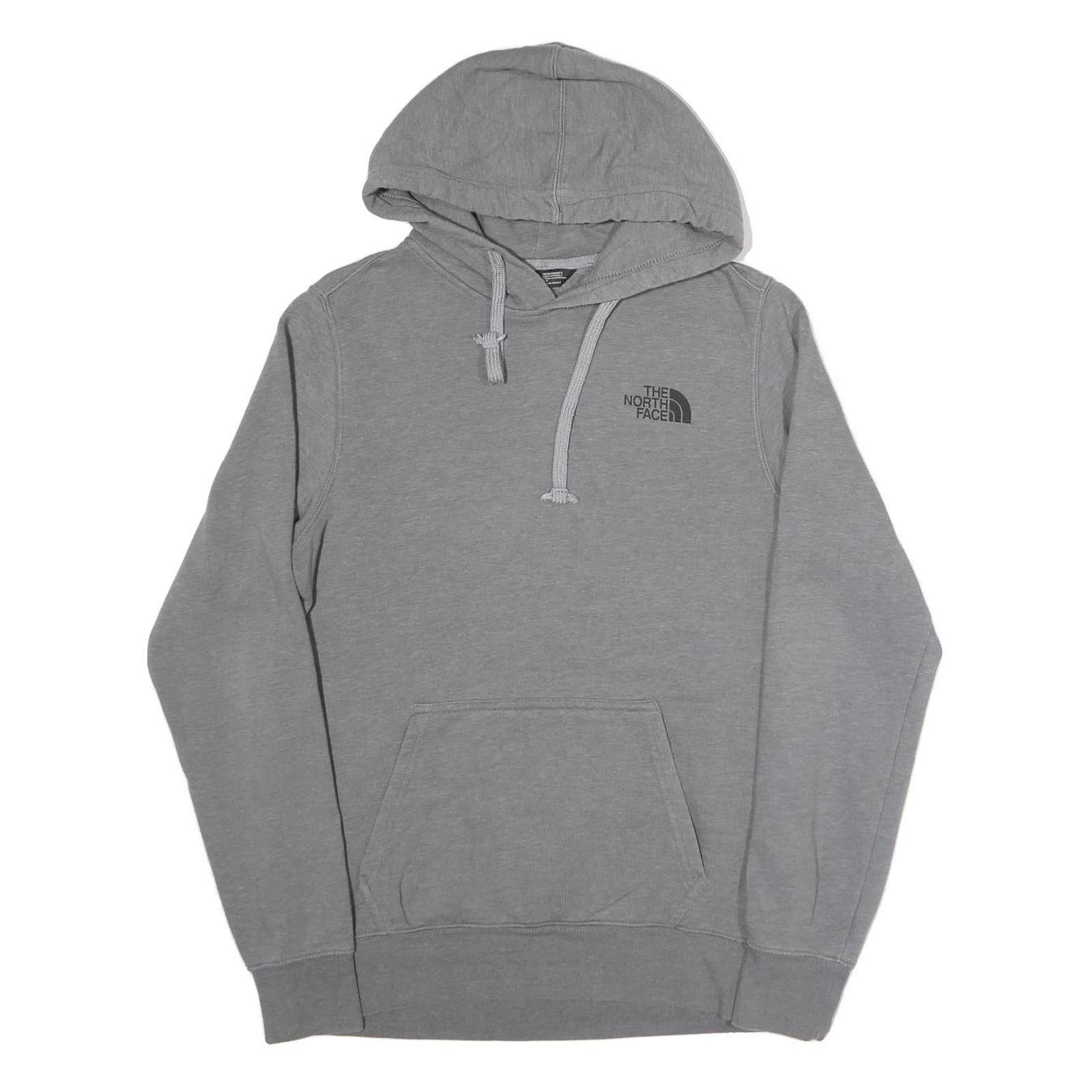 THE NORTH FACE Mens Grey Hoodie M Cotton Blend Casual Pullover Sweatshirt Refurbished - N/A refurbished available on Cerqular