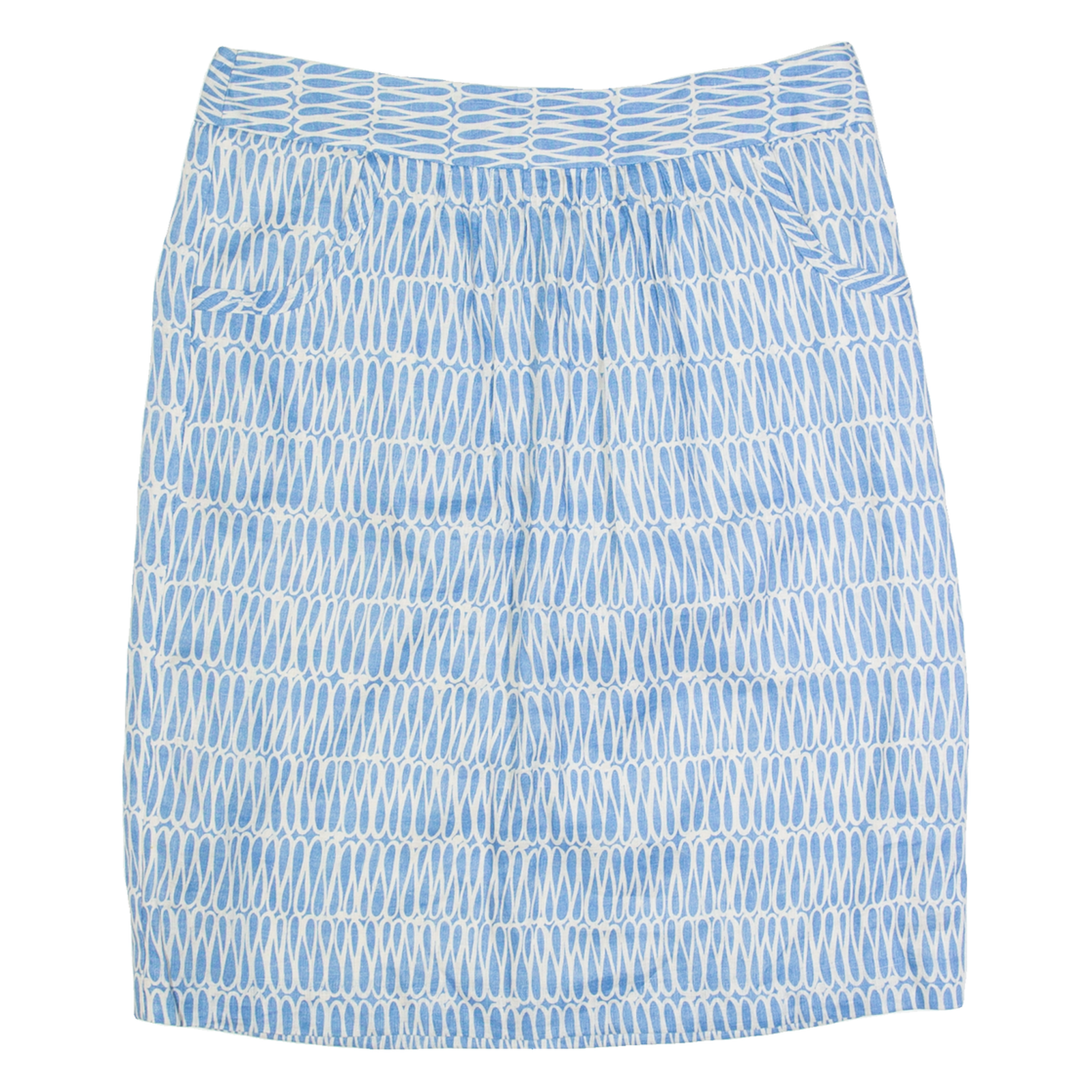 Buy BODEN Womens Straight Skirt Blue Knee Length Linen Crazy Pattern UK 14 Refurbished - $24.69 BODEN Womens Straight Skirt Blue Knee Length Linen Crazy Pattern UK 14 Refurbished - N/A refurbished available on Cerqular