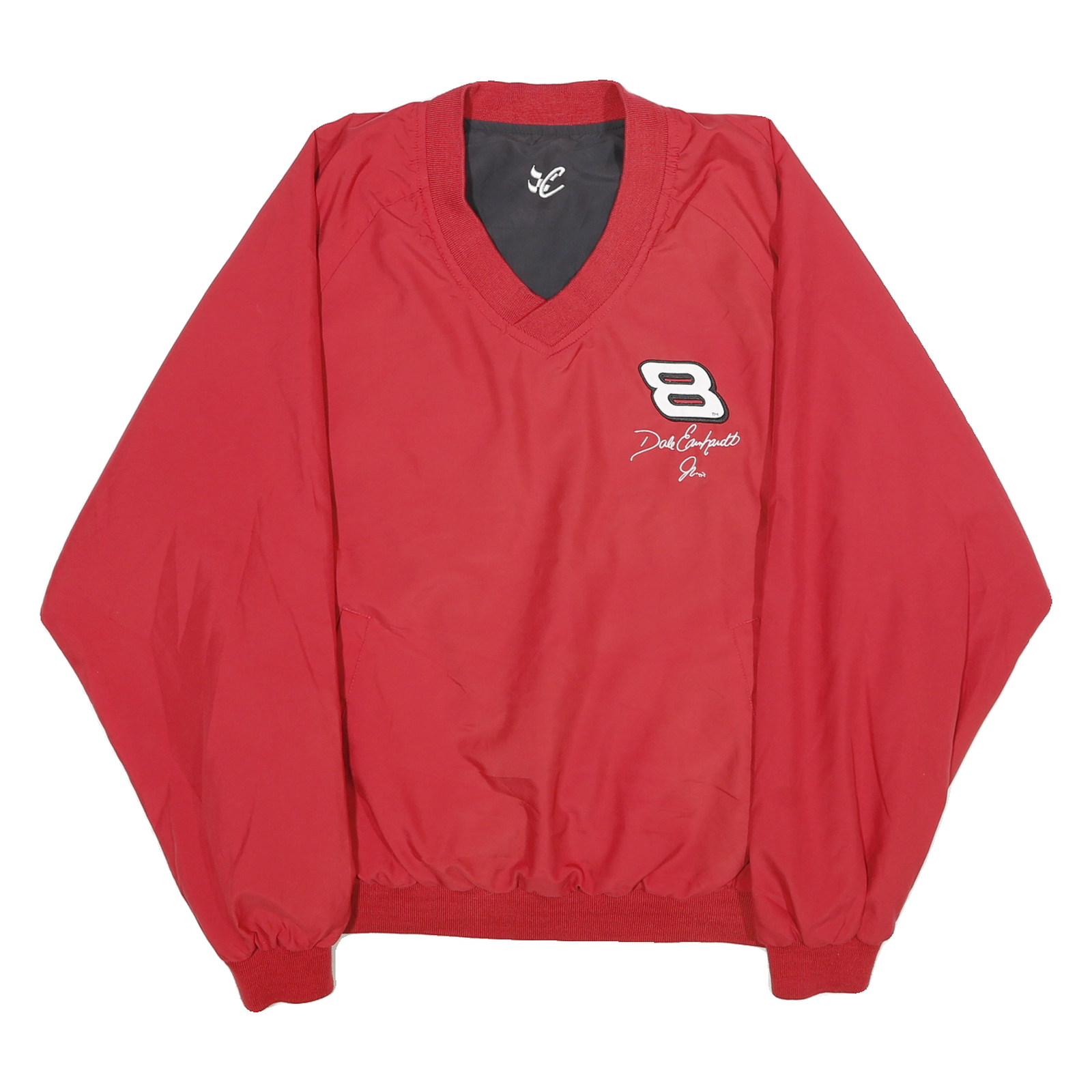 CHASE AUTHENTICS Mens Red Dale Earnhardt Jr V-Neck M Pullover Sweatshirt Racing Refurbished - N/A refurbished available on Cerqular