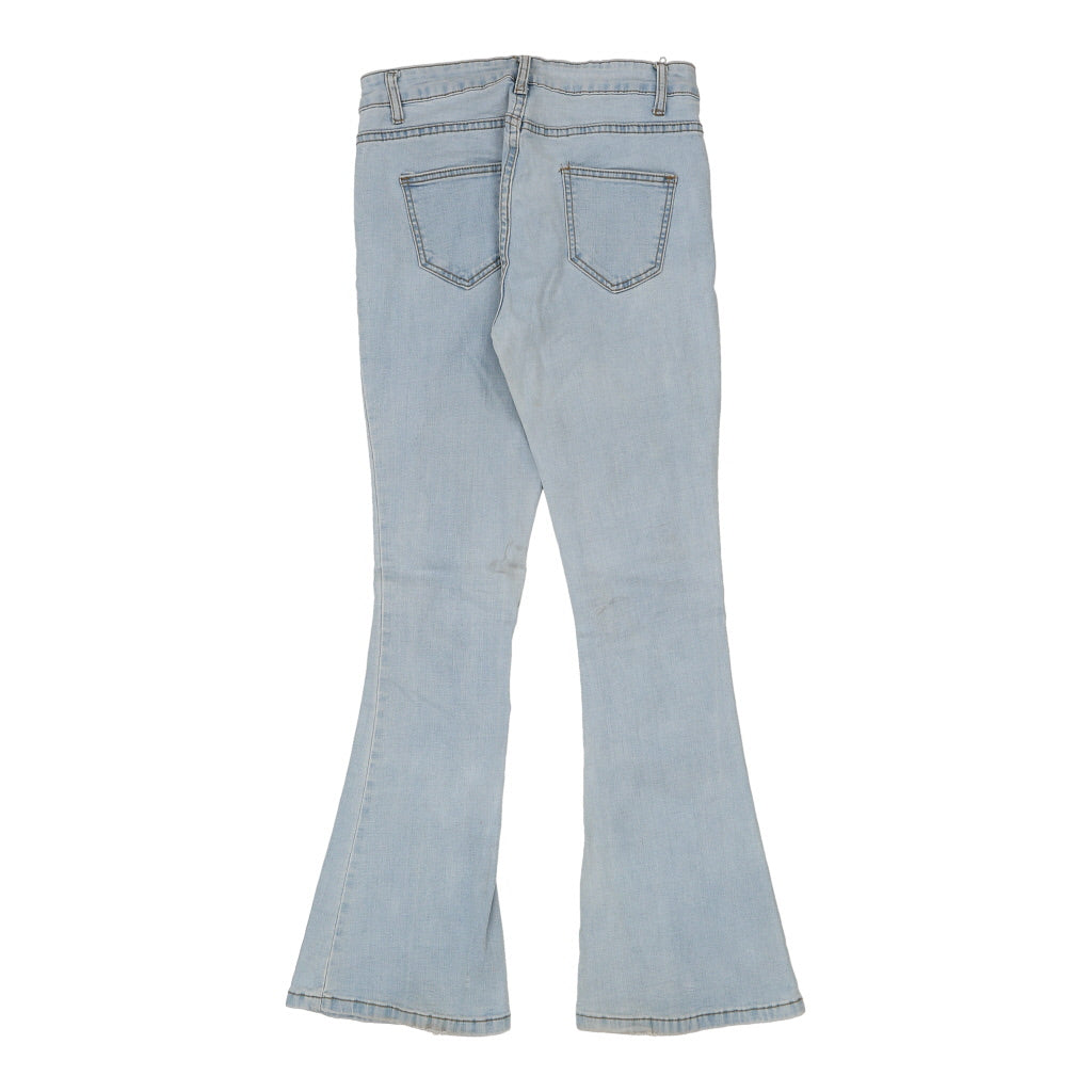 Unbranded Jeans - Large Light Wash Cotton Refurbished - Thrifted (note: this is a term often used to describe second- refurbished available on Cerqular