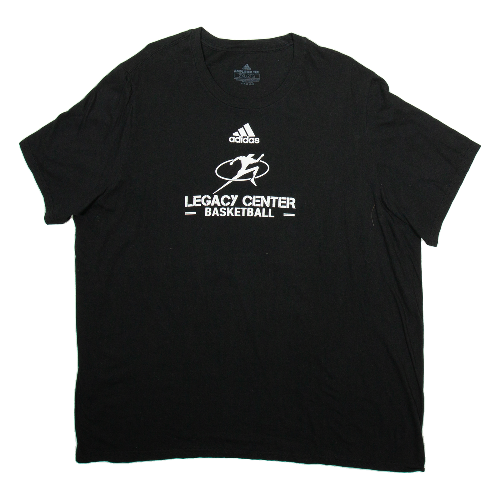 ADIDAS Legacy Center Basketball Mens T-Shirt Black 2XL Refurbished - N/A refurbished available on Cerqular