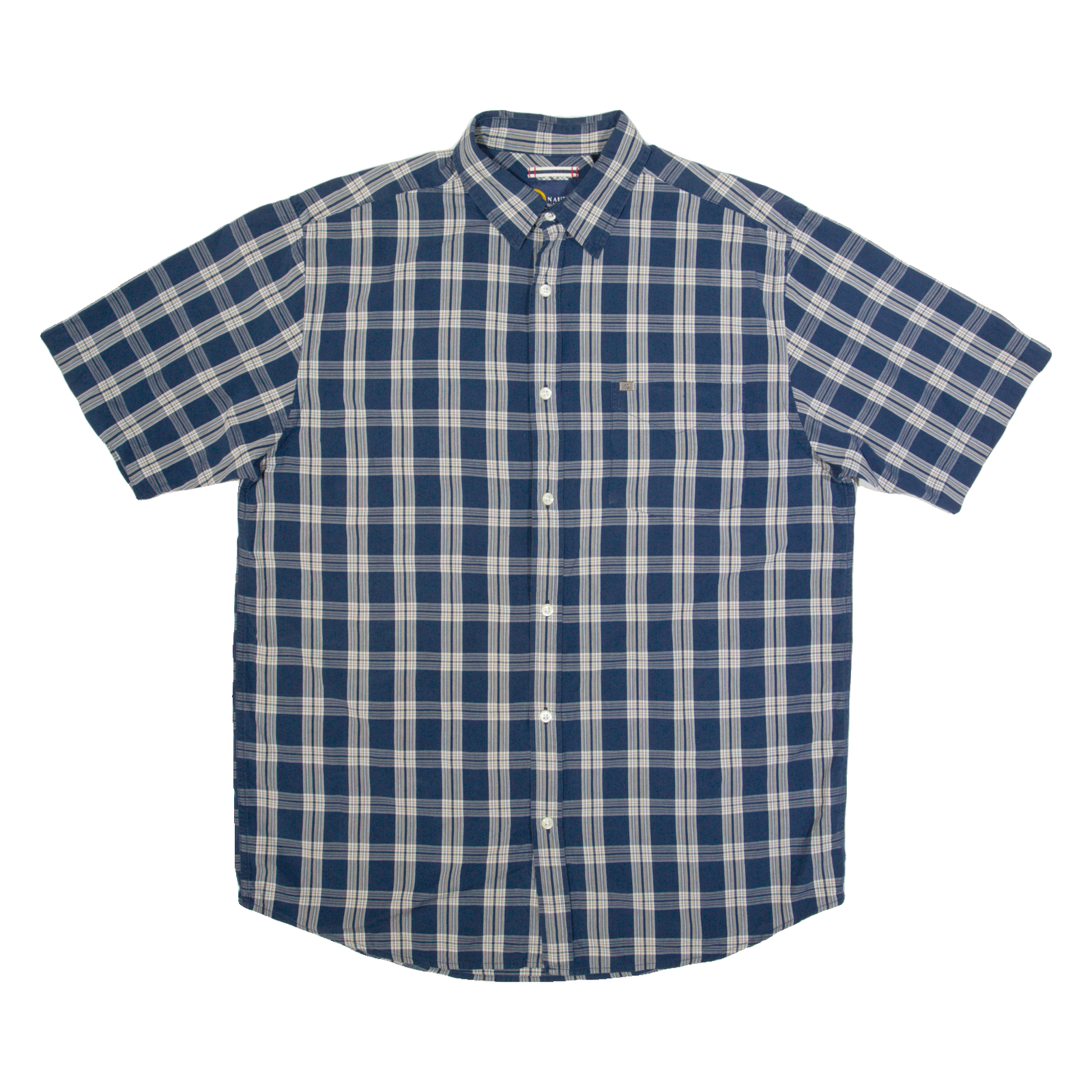 NAUTICA Mens Shirt Black Check L Refurbished - N/A refurbished available on Cerqular