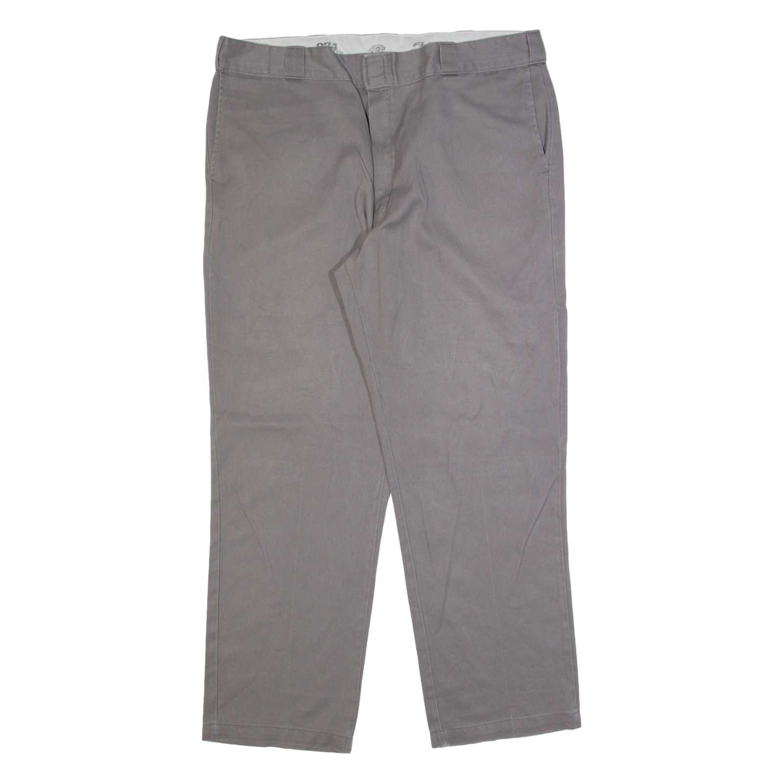 DICKIES Flex 874 Workwear Mens Trousers Grey Regular Straight W40 L32 Refurbished - N/A refurbished available on Cerqular