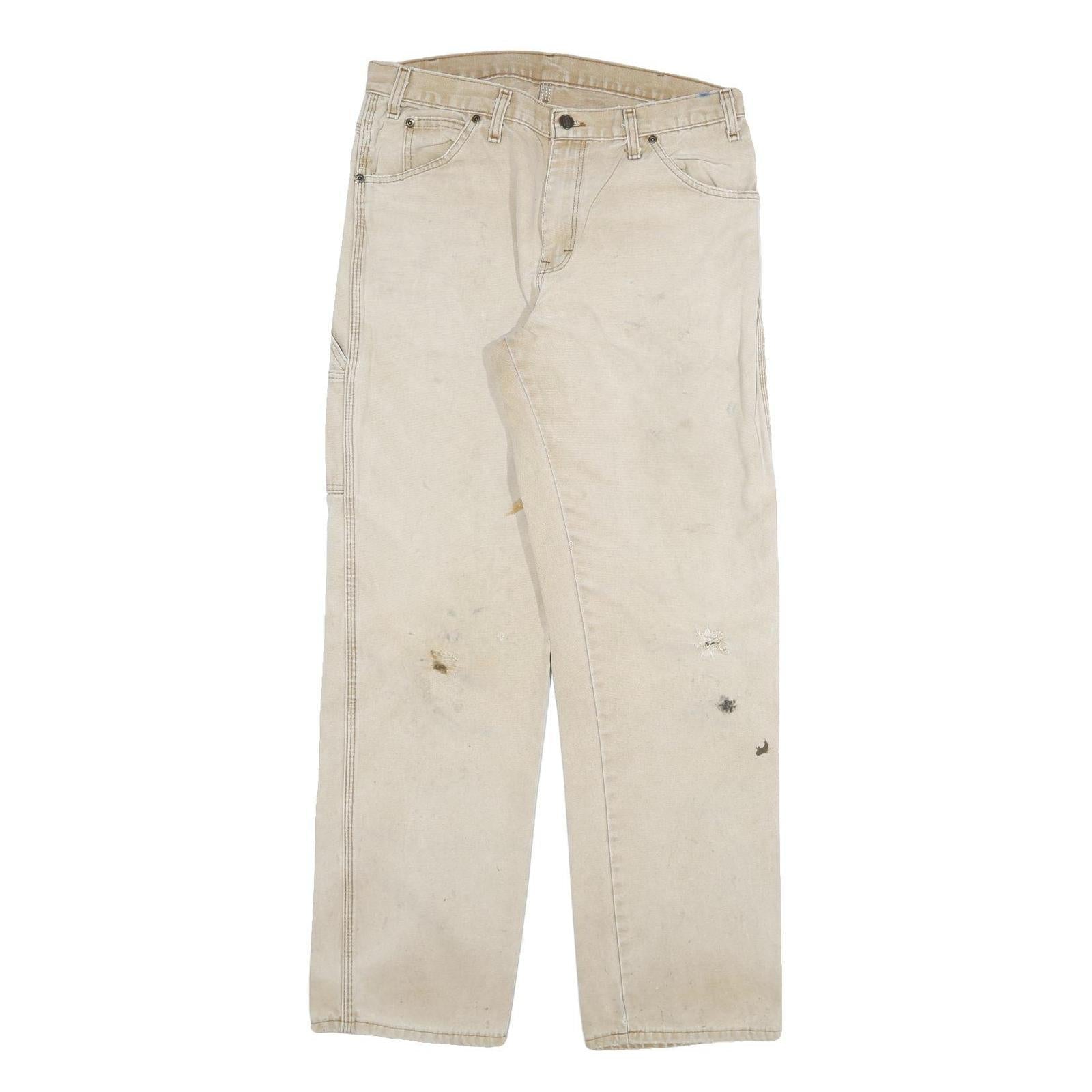 Buy DICKIES Mens Beige Regular Fit Straight Denim Jeans W34 L34 Workwear Refurbished - $37.69 DICKIES Mens Beige Regular Fit Straight Denim Jeans W34 L34 Workwear Refurbished - N/A refurbished available on Cerqular