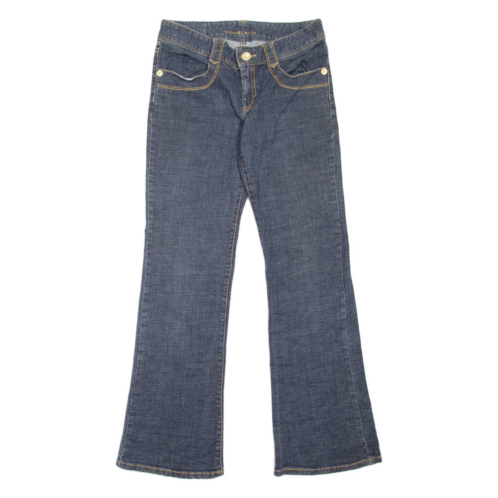 MICHAEL KORS Womens Jeans Blue Regular Bootcut W30 L32 Refurbished - N/A refurbished available on Cerqular