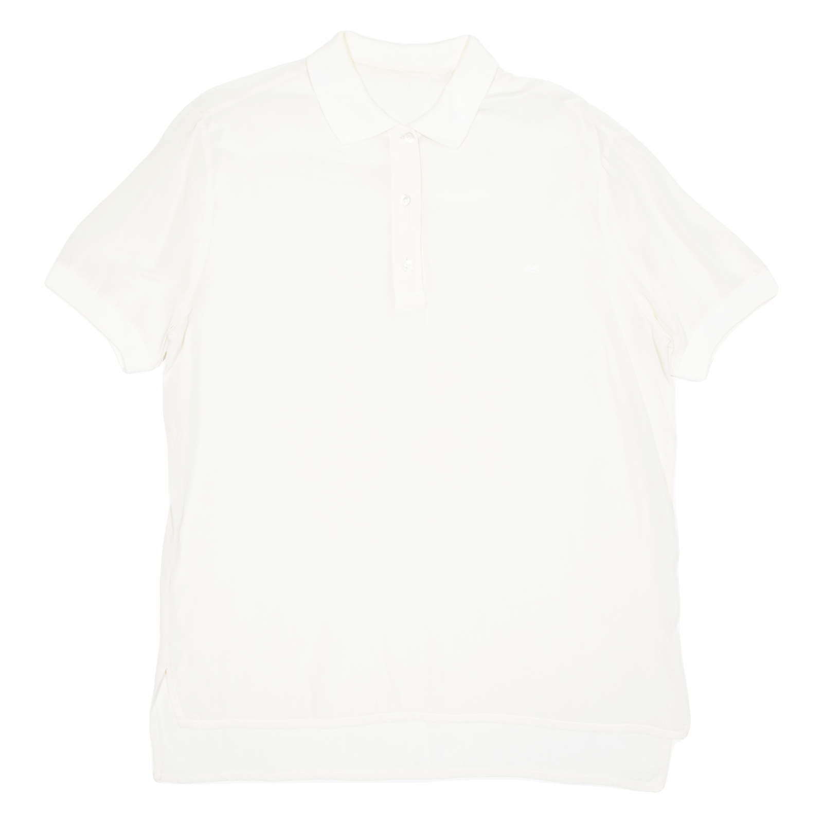 Sheer Womens Polo Shirt Beige Silk L Refurbished - N/A refurbished available on Cerqular