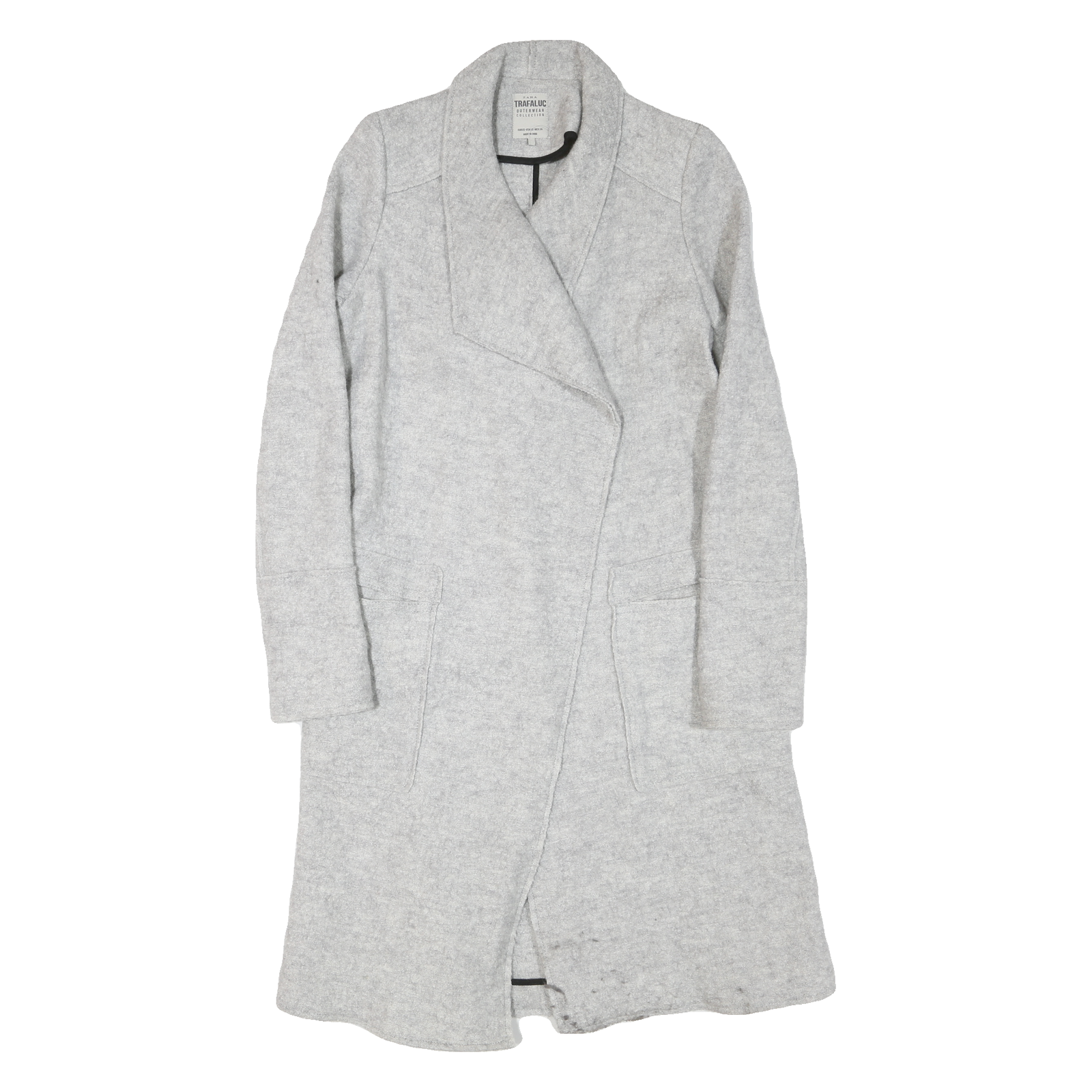ZARA Mens Grey Wool Blend Jacket XS Trafaluc Collection Long Sleeve Plain Refurbished - N/A refurbished available on Cerqular